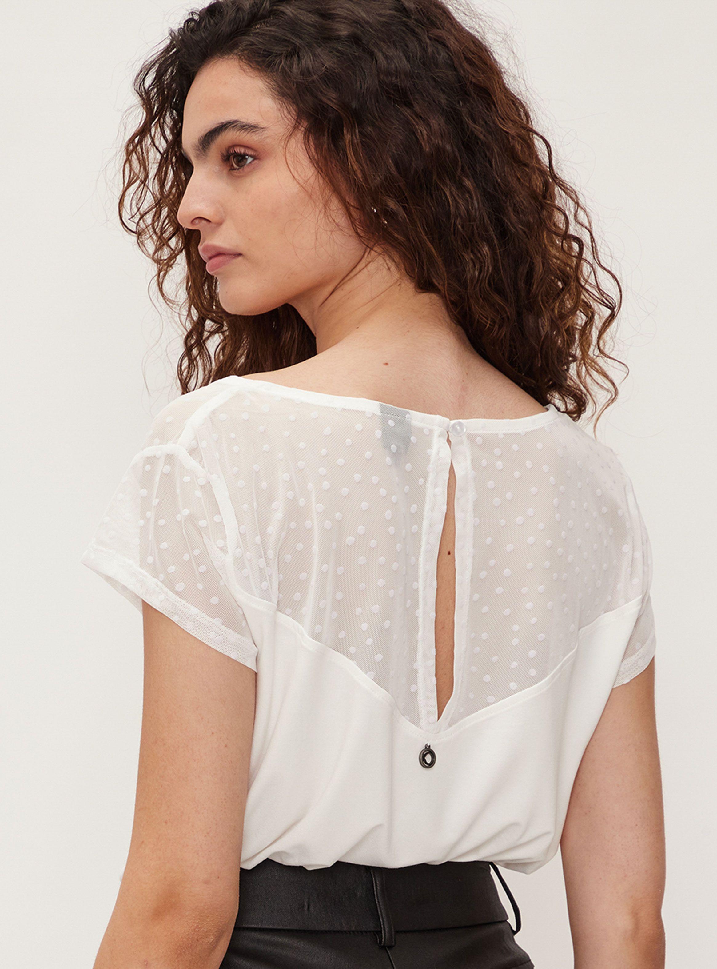 Polera Lissa con Transparencia en Espalda-1