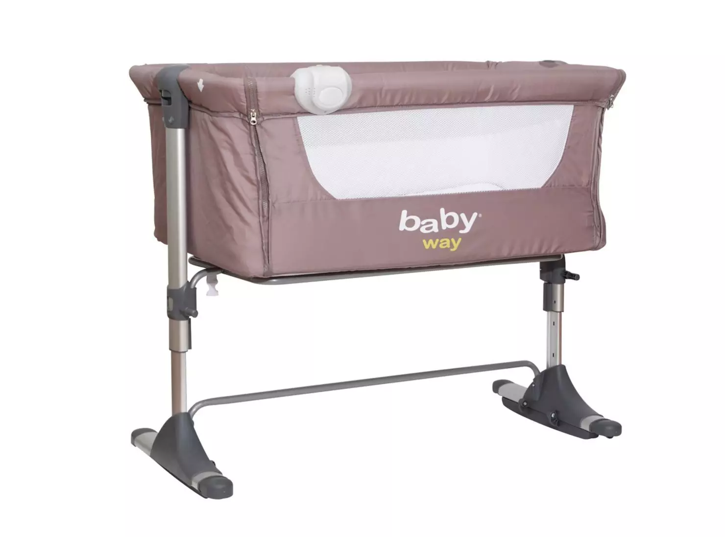 Cuna Baby Way Colecho BW-613G18 Gris-0