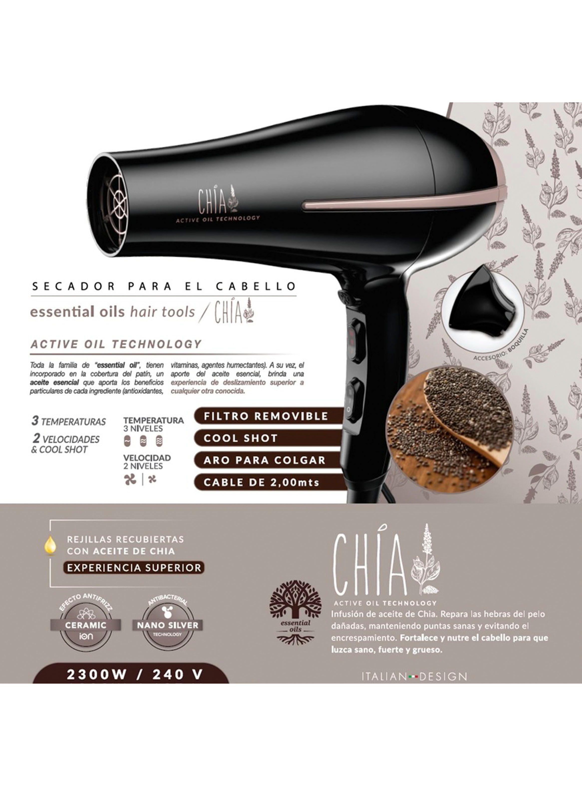Secador de Pelo Bora Chía Negro-3