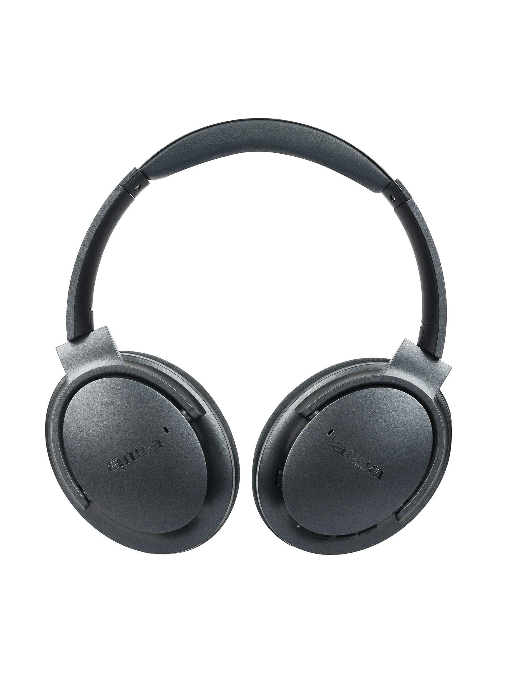 Audífonos Aiwa Noise Cancelling + Estuche AW-K33NC Gris-2