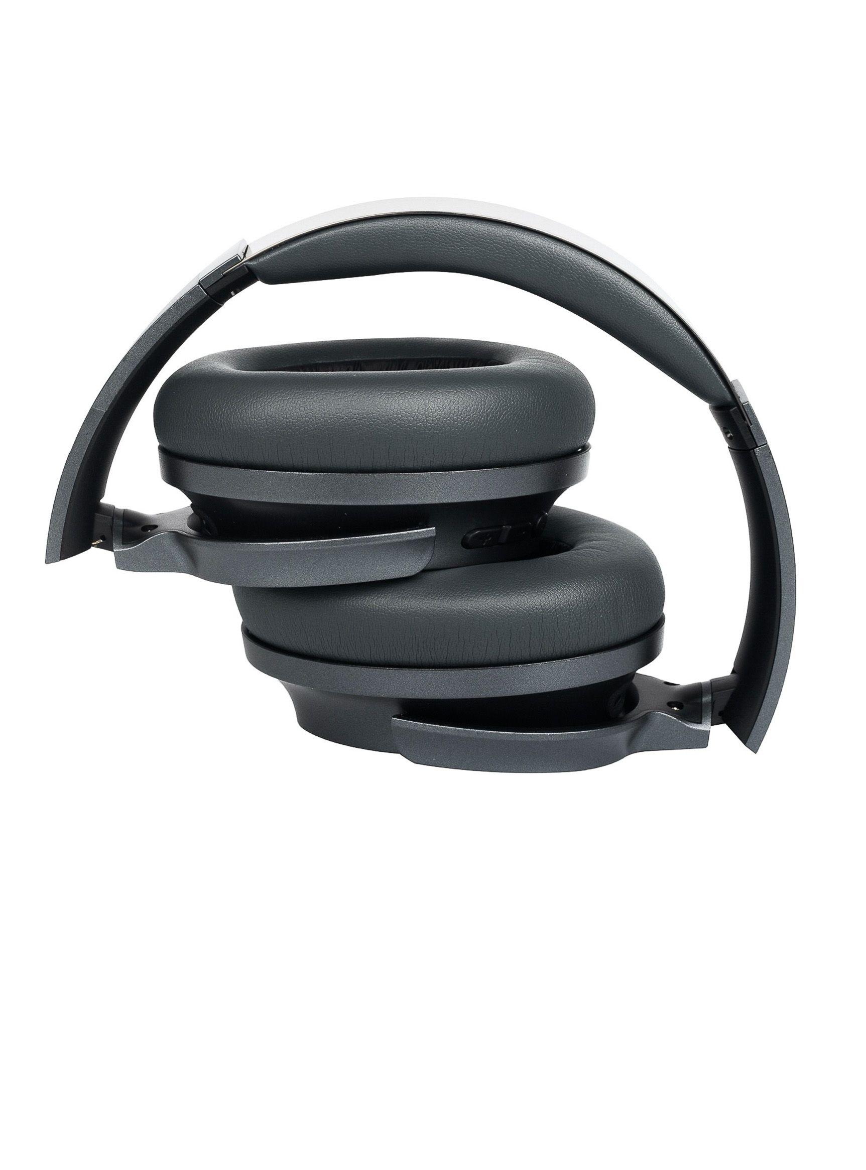 Audífonos Aiwa Noise Cancelling + Estuche AW-K33NC Gris-1