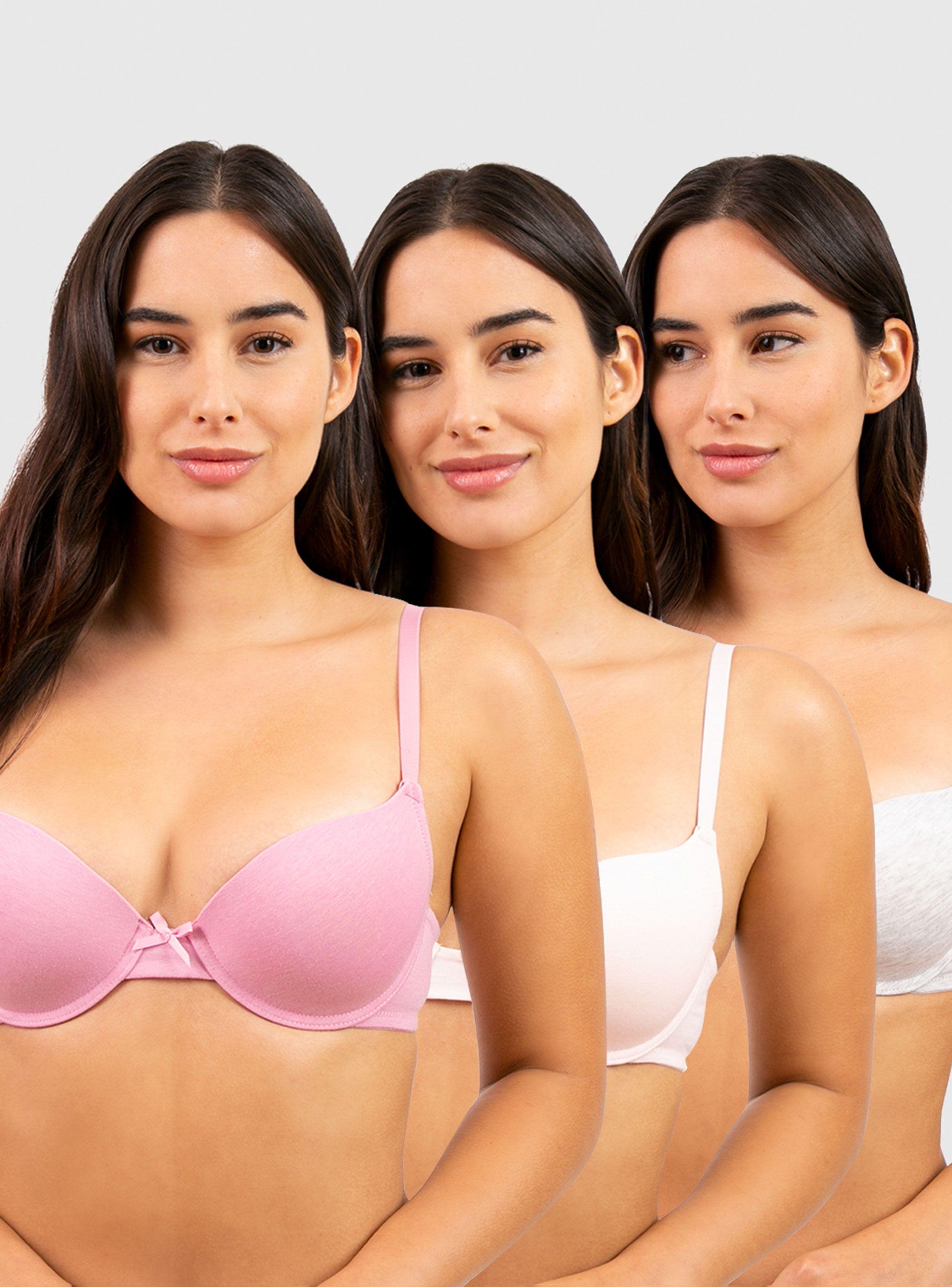 Pack Palmers 3 Sostén con Soft Cobertura Media-0