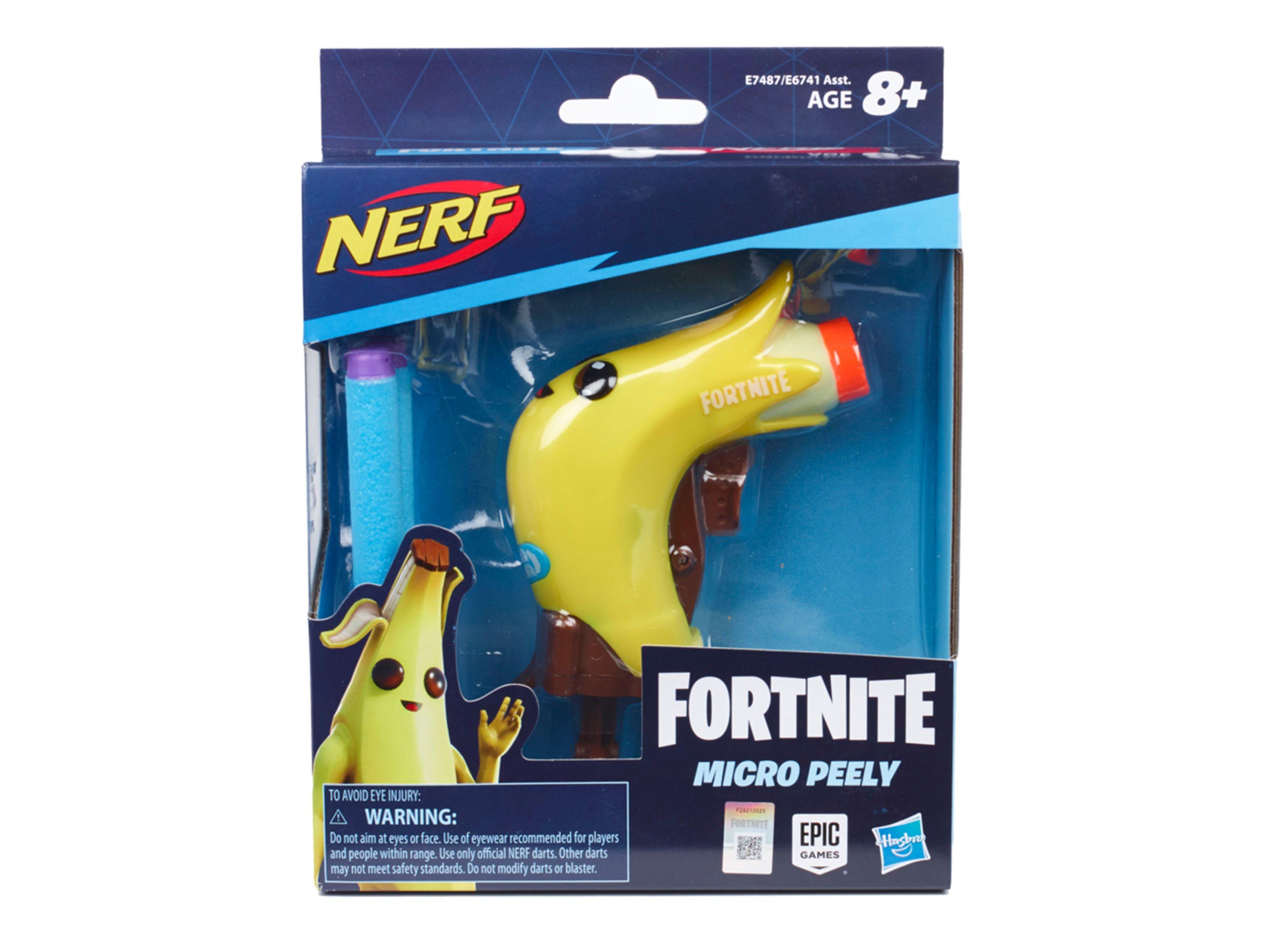 Lanzador de Dardos Microshots Fortnite Micro Peely Nerf-0
