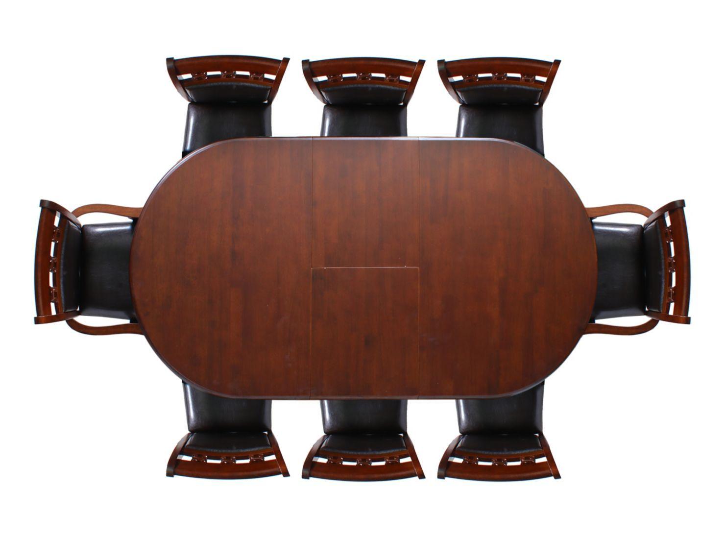 Juego de Comedor Extensible Castillo 6 Sillas + 2 Sitiales Stylo-6