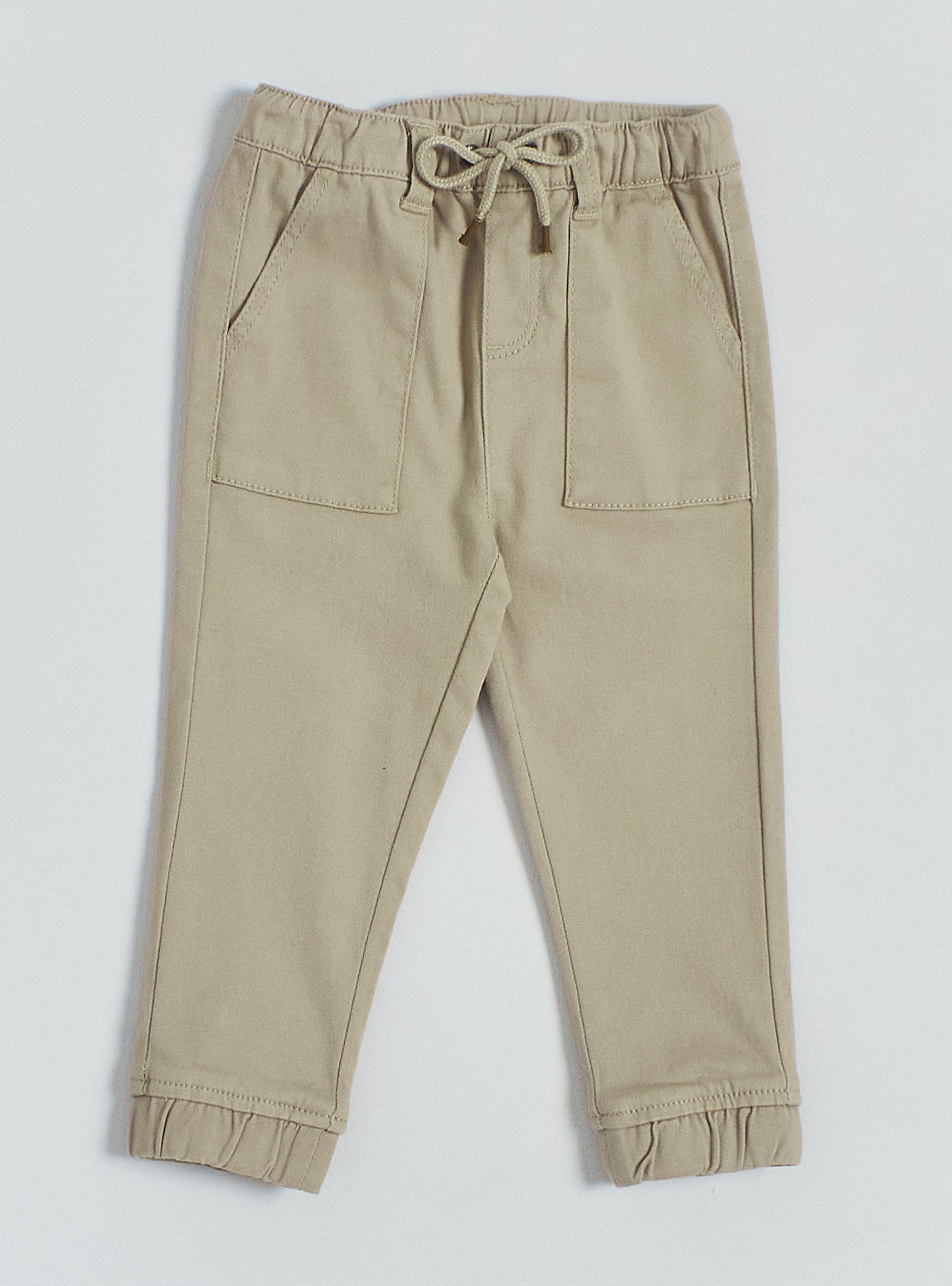 Pantalón con Cintura Elasticada-0