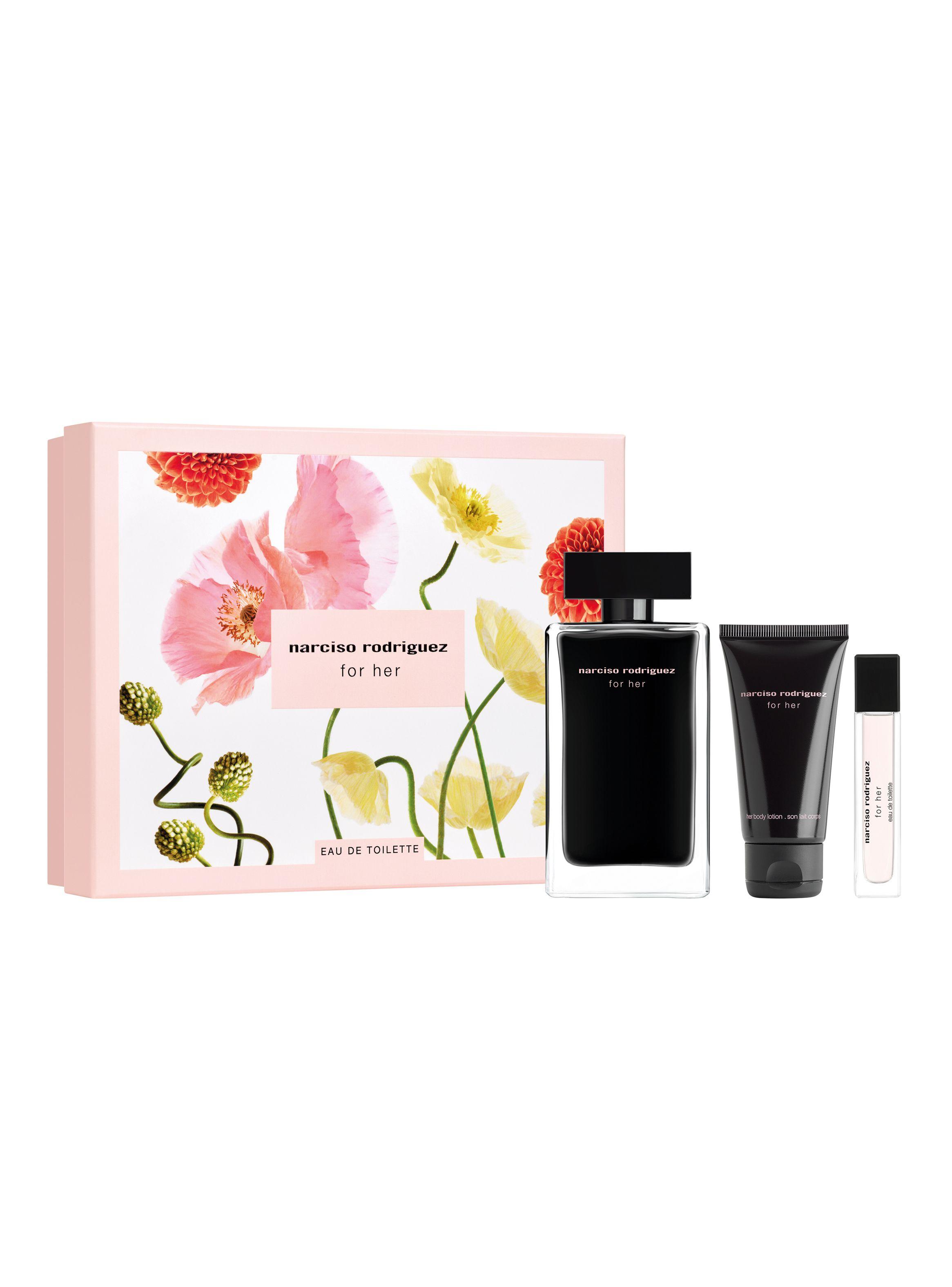 Perfume For Her EDT Mujer 100 ml + Body Lotion 50 ml + EDT 10 ml-0