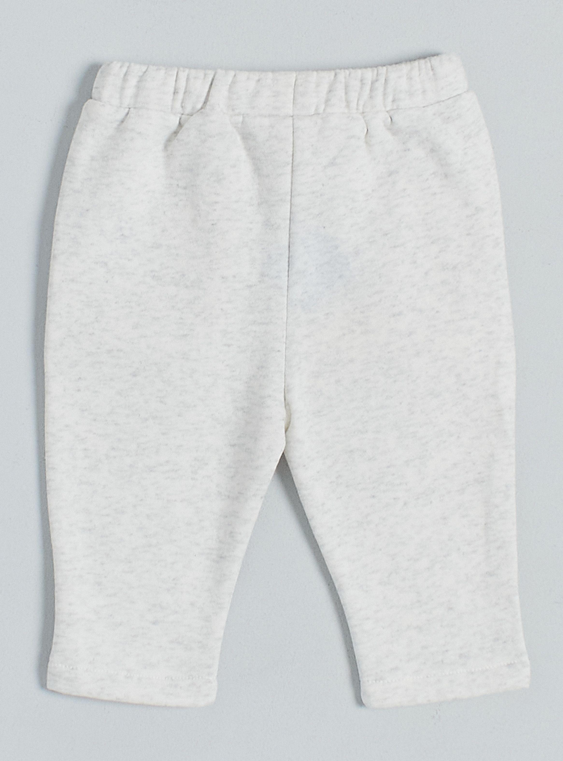 Pantalón De Buzo Con Bolsillos Delanteros-1