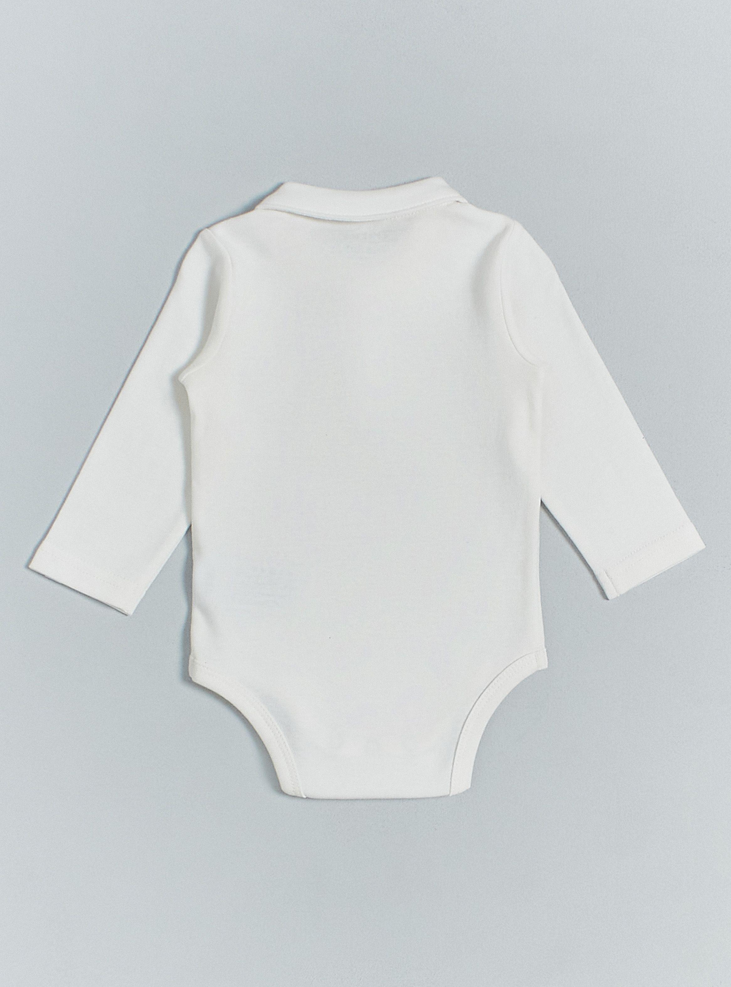 Body Liso con Cuello y Botón Delantero-1