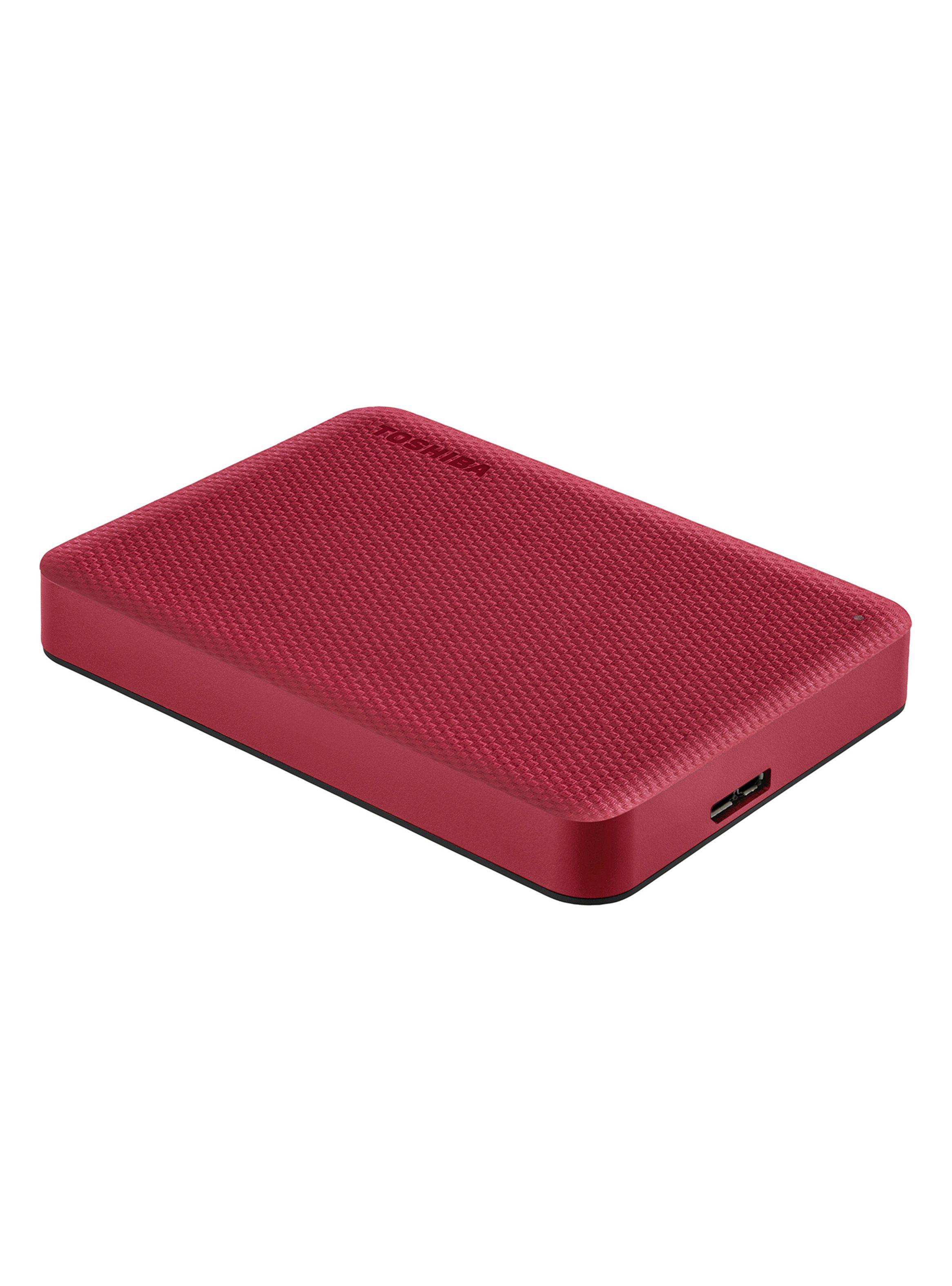 Disco Duro Portátil 4TB Toshiba Canvio Advance V10 Rojo-3
