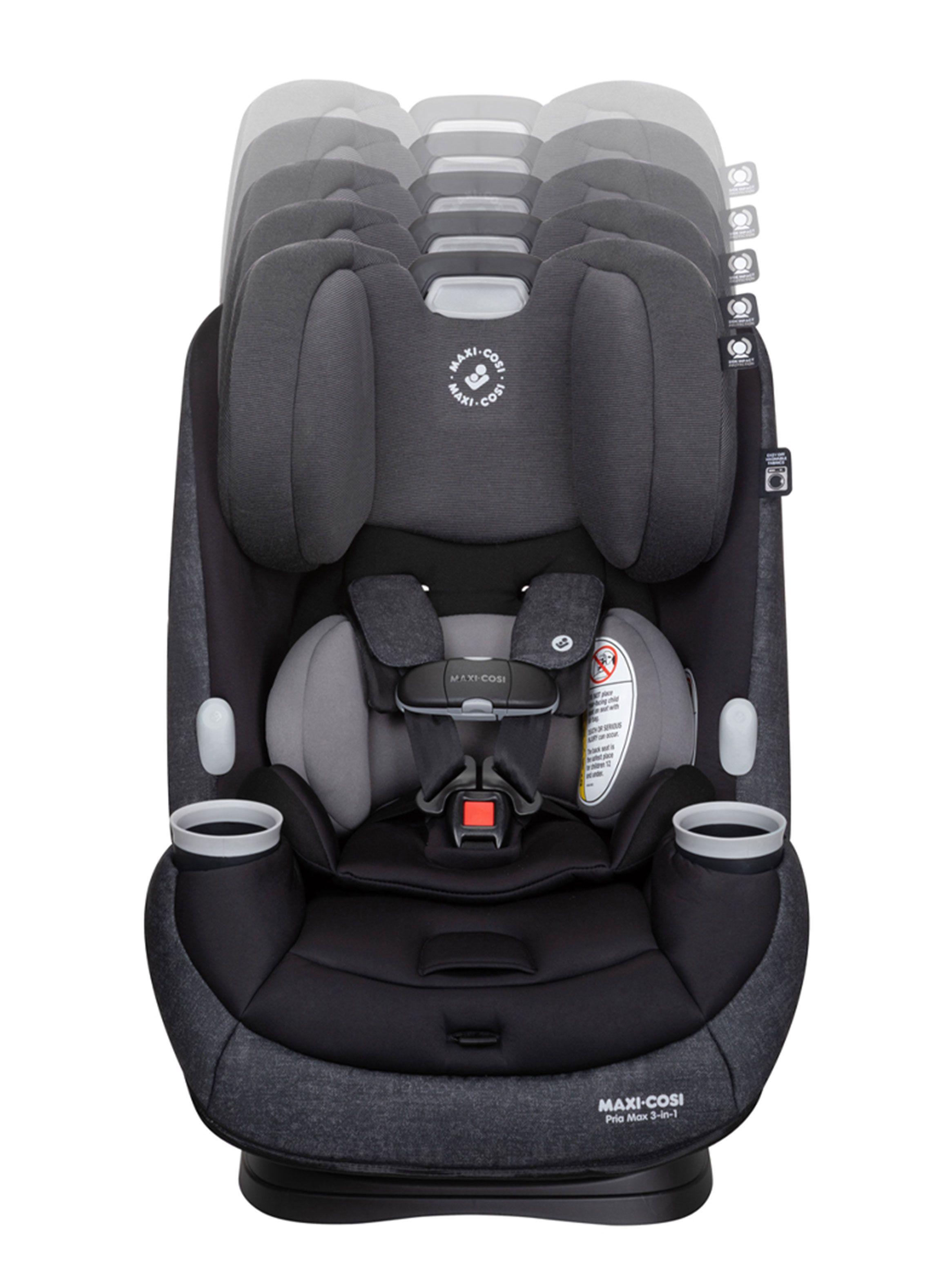 Silla Auto Convertible Pria Nómada Black-2