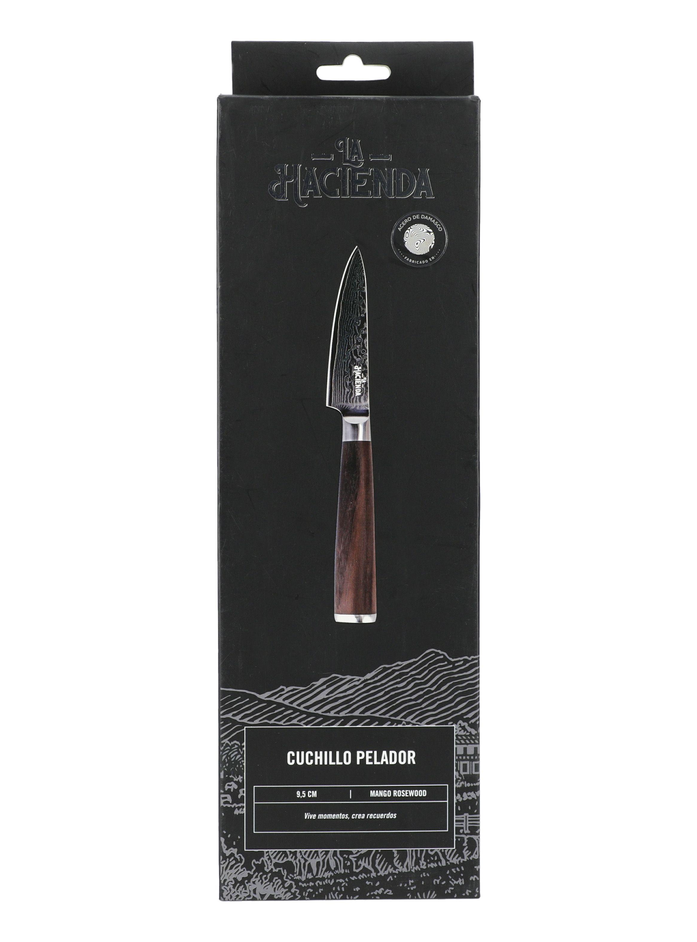 Cuchillo Pelador Damascus Rosewood-4