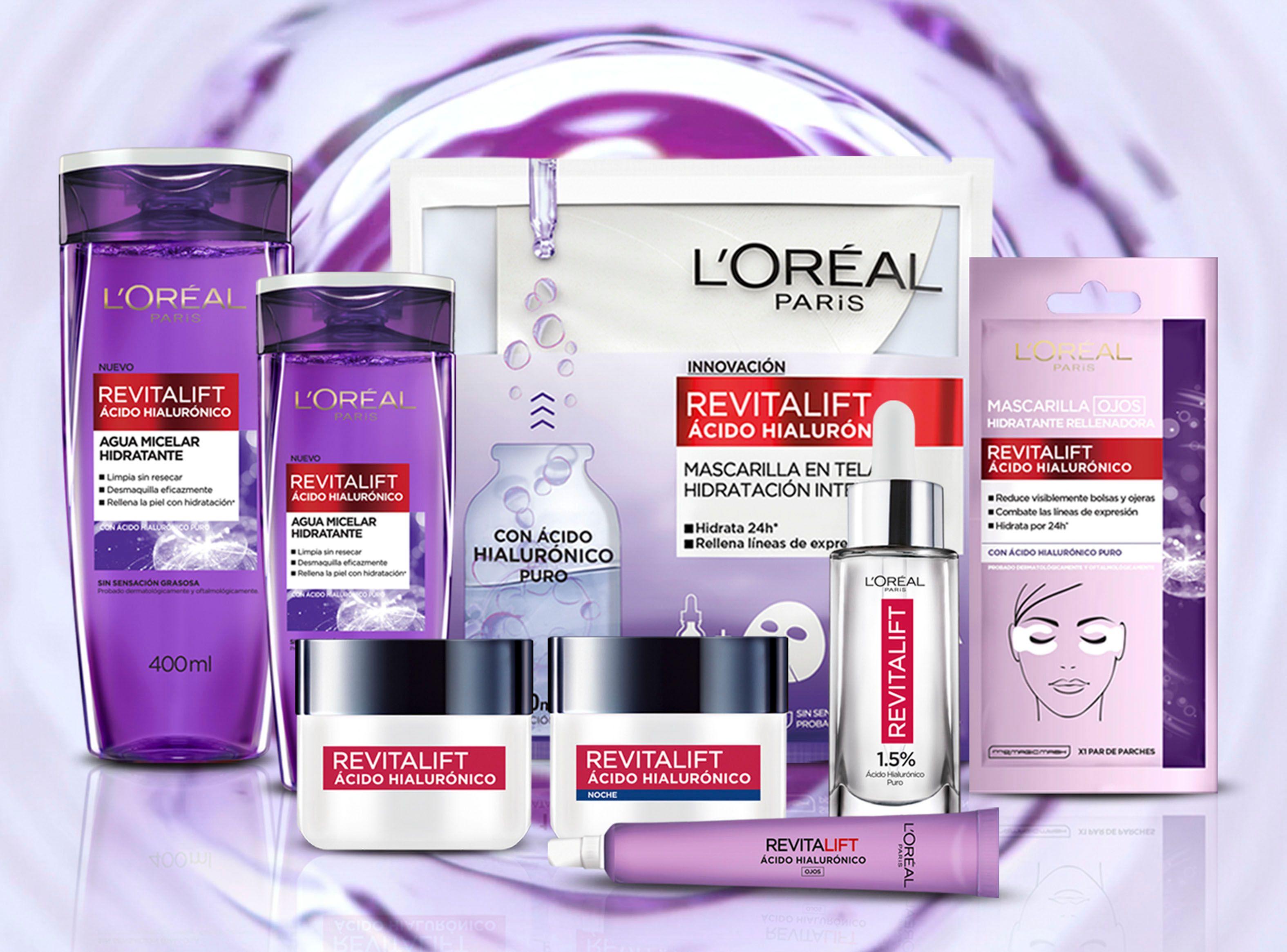 Agua Dermo Expertise L'Oréal Paris Micelar Revitalift Ácido Hialurónico 200 ml-5