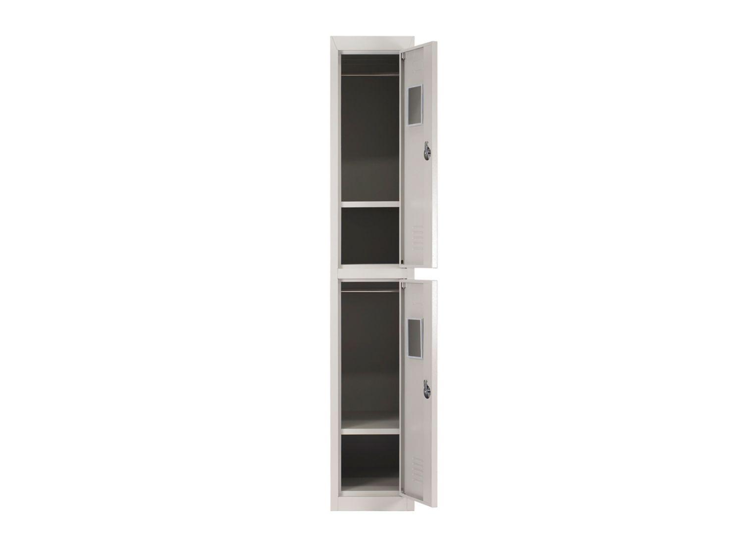 Locker Office Portacandado 2P Gris Maletek-2