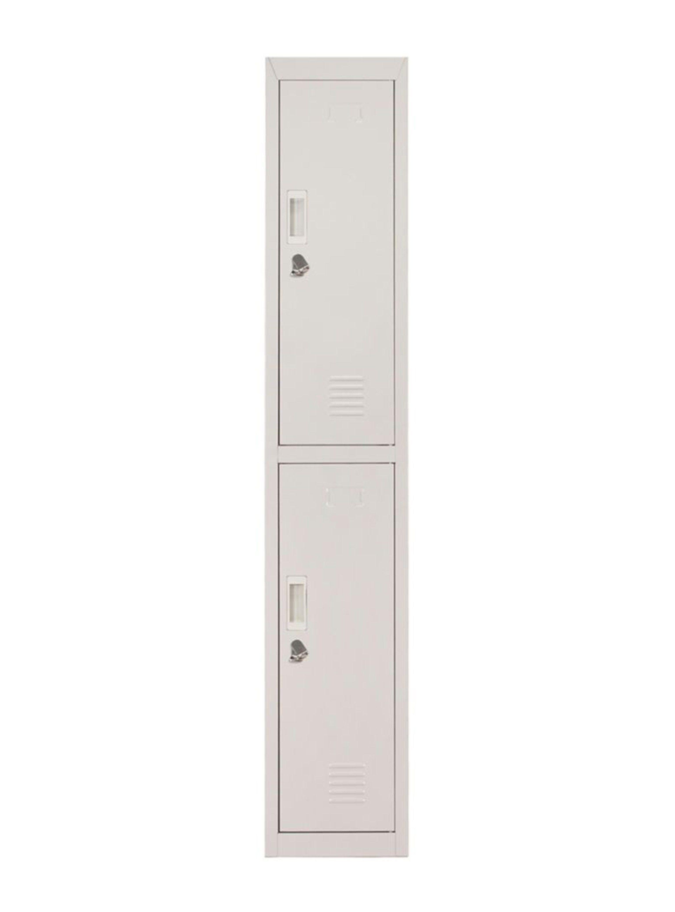 Locker Office Portacandado 2P Gris Maletek-0