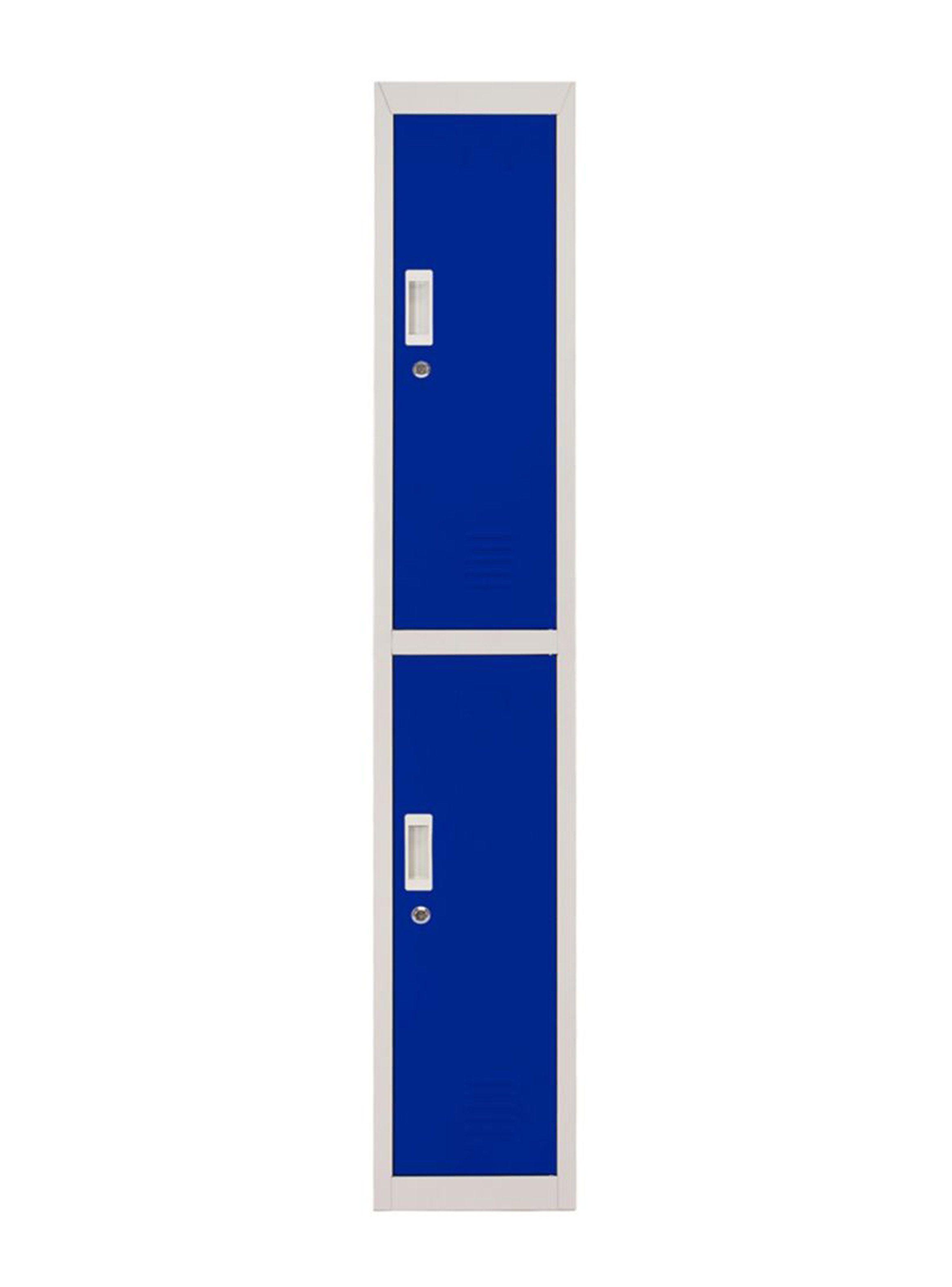 Locker Office con Llaves 2P Azul Maletek-0