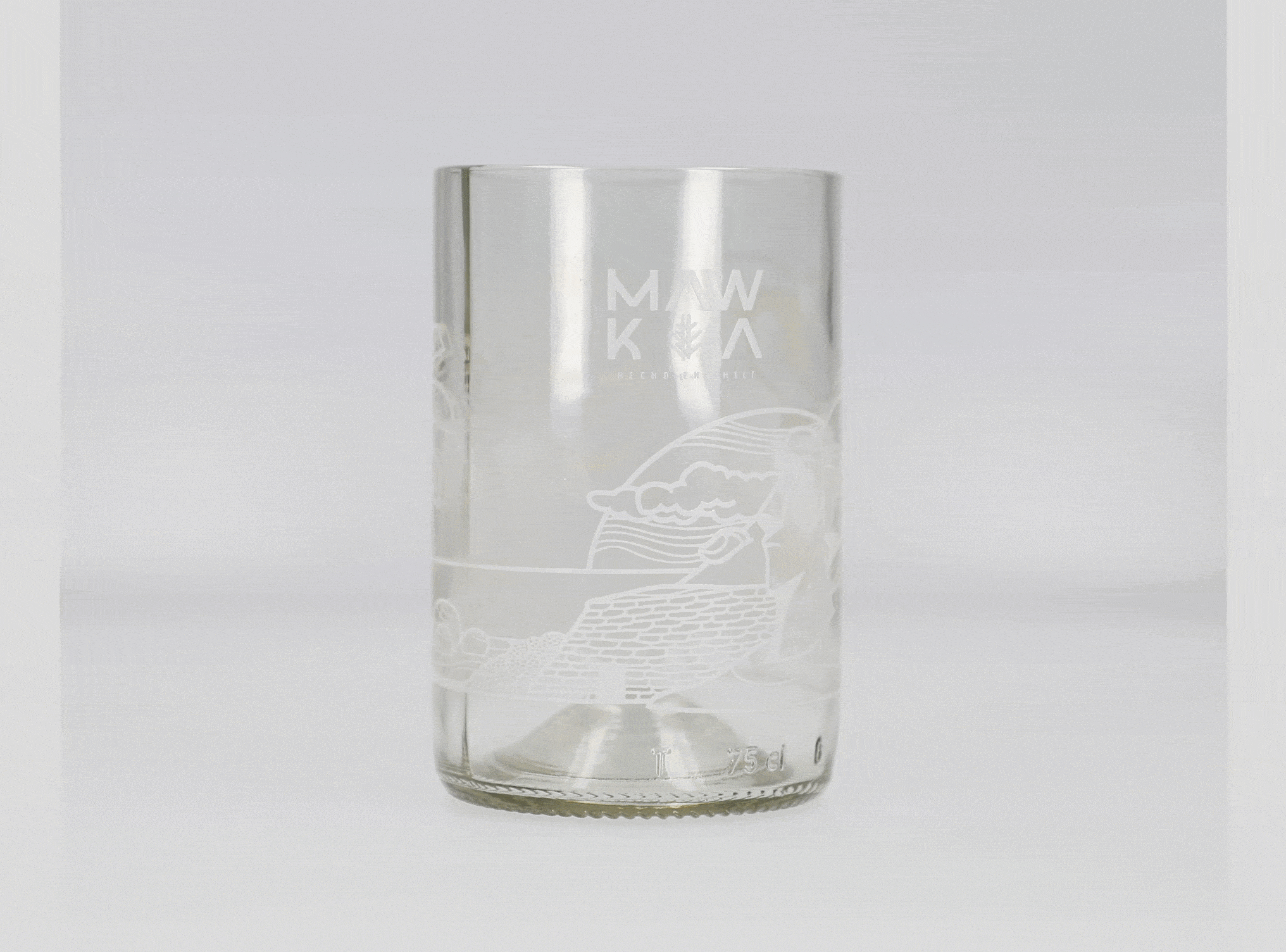 Pack Mawka 6 Vasos Reciclados Destinos Turísticos de Chile-4