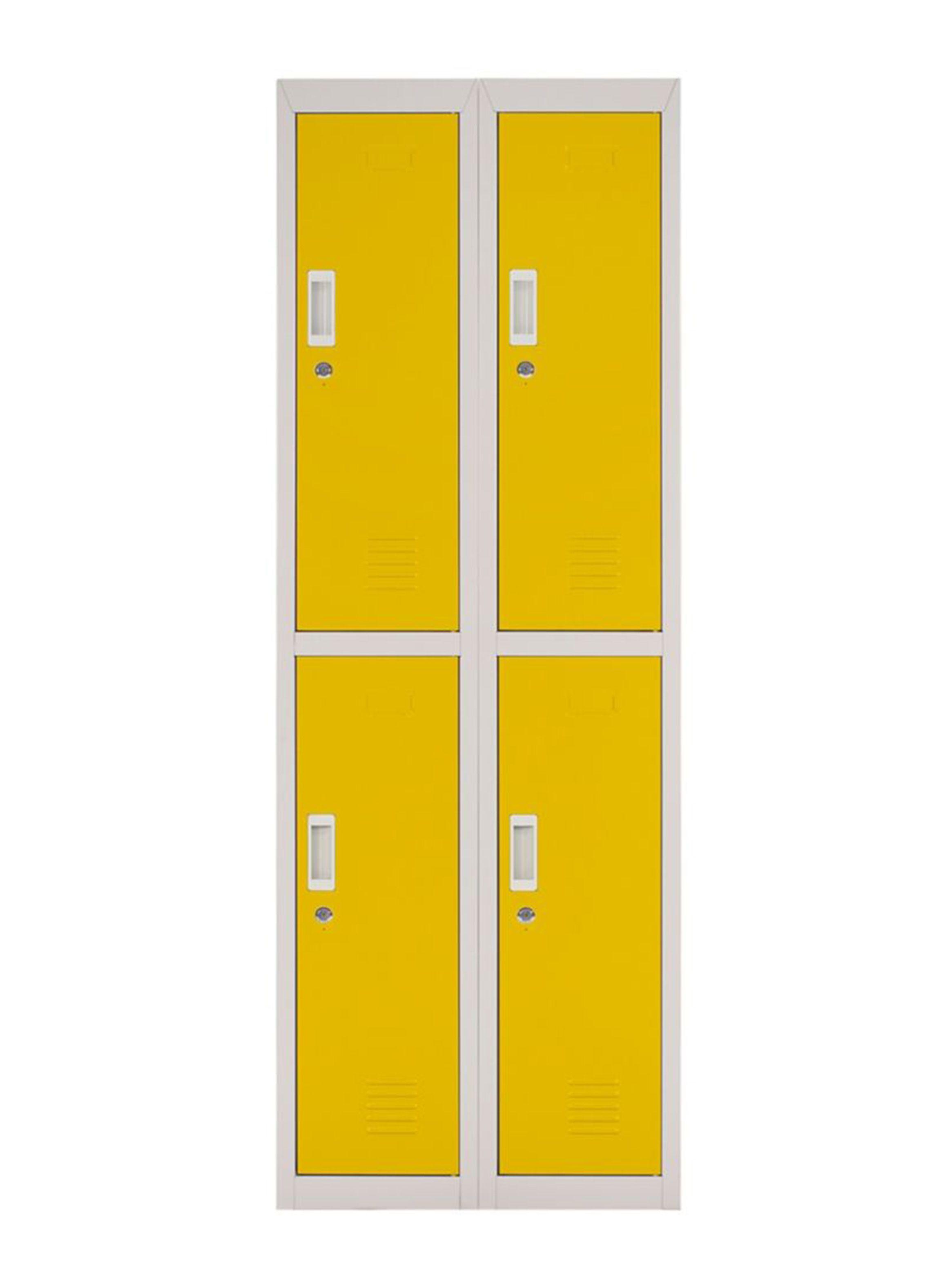 Locker Office Llaves 4 Puertas 57x50x166cm Maletek-0