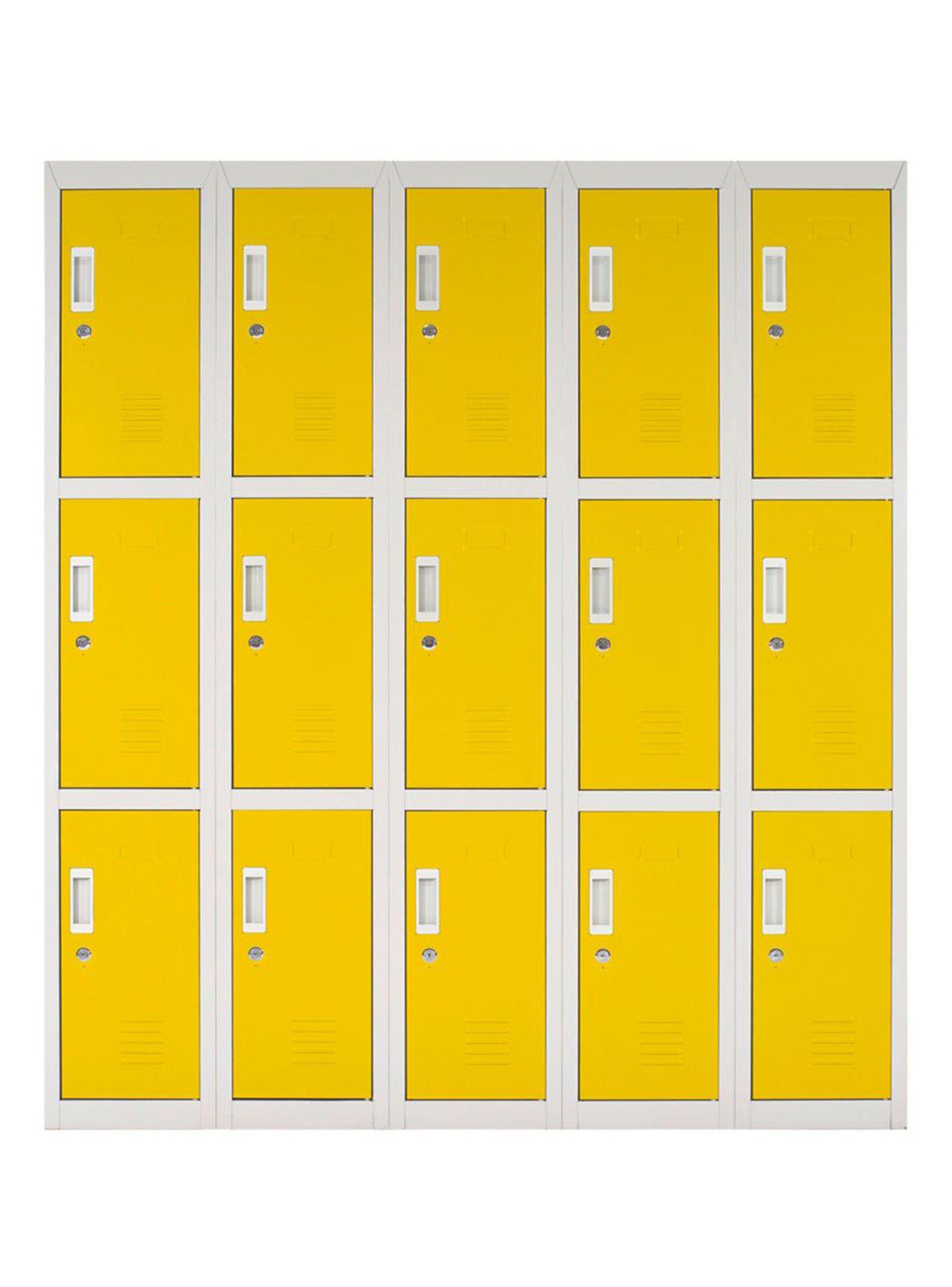 Locker Office Llaves Amarillo Maletek-0