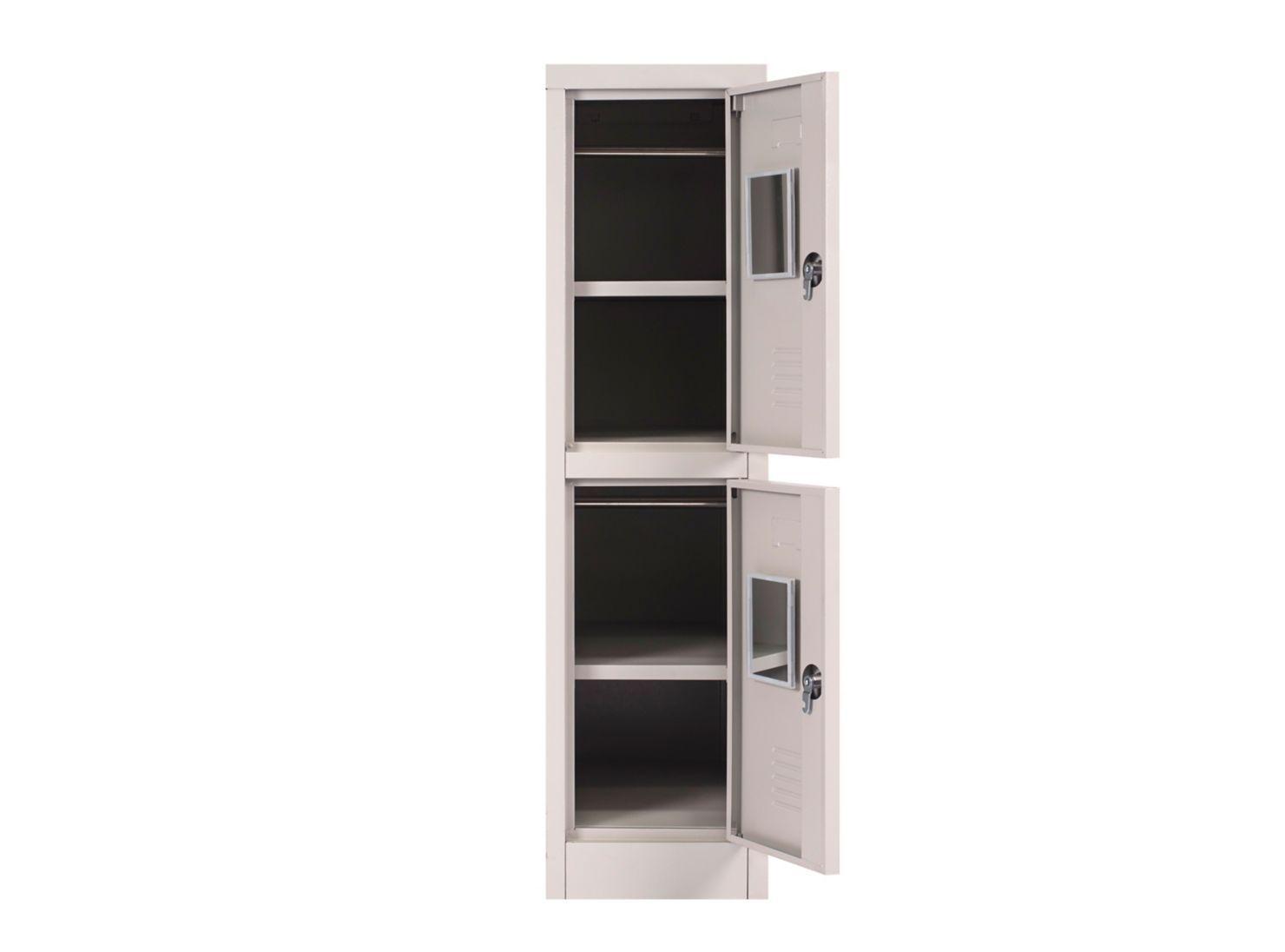 Locker Office Mini Candado Gris 2 P Maletek-2