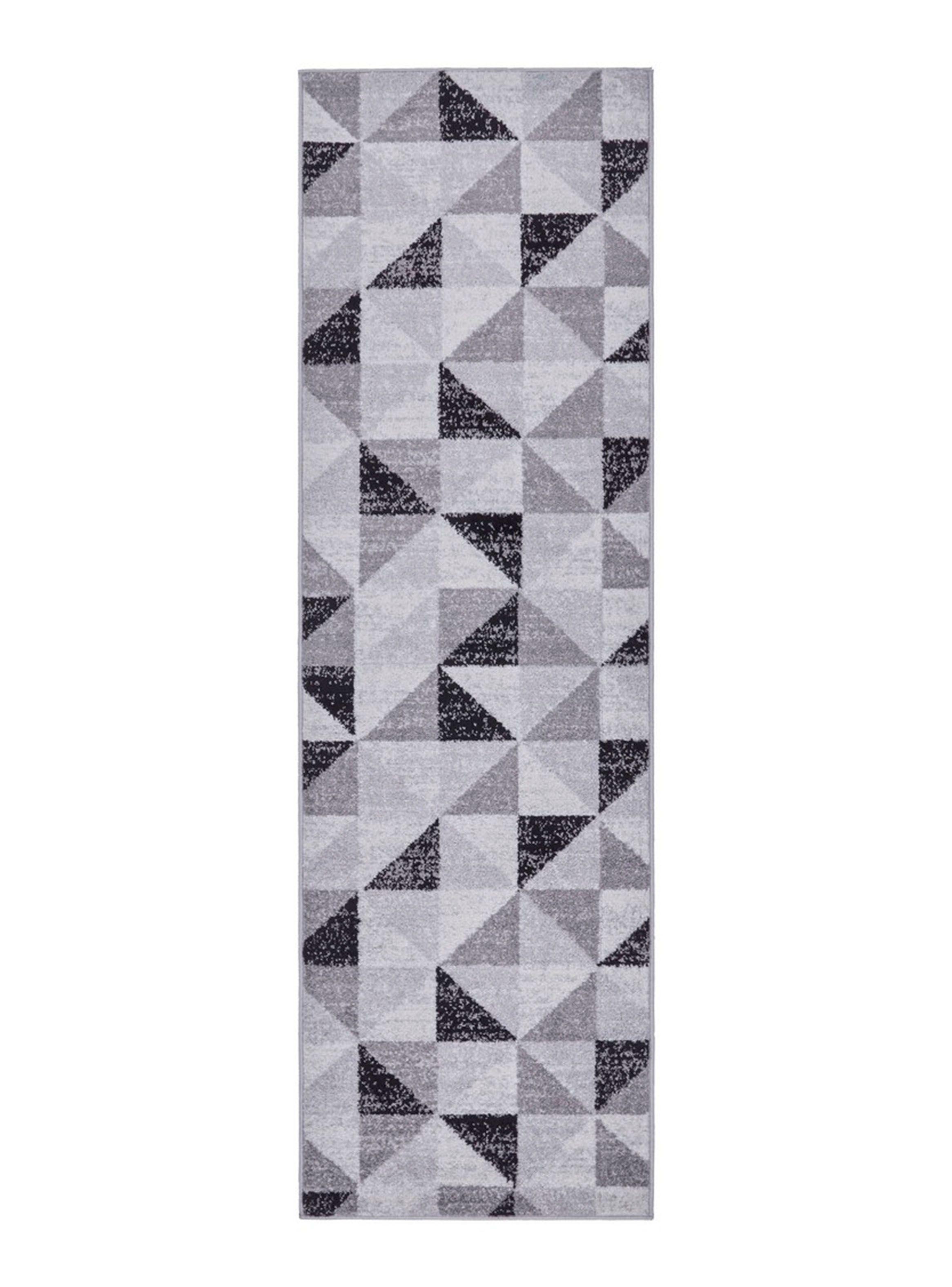 Alfombra de Pasillo 70 x 230 cm Modalfo Siesta D5 Gris-0