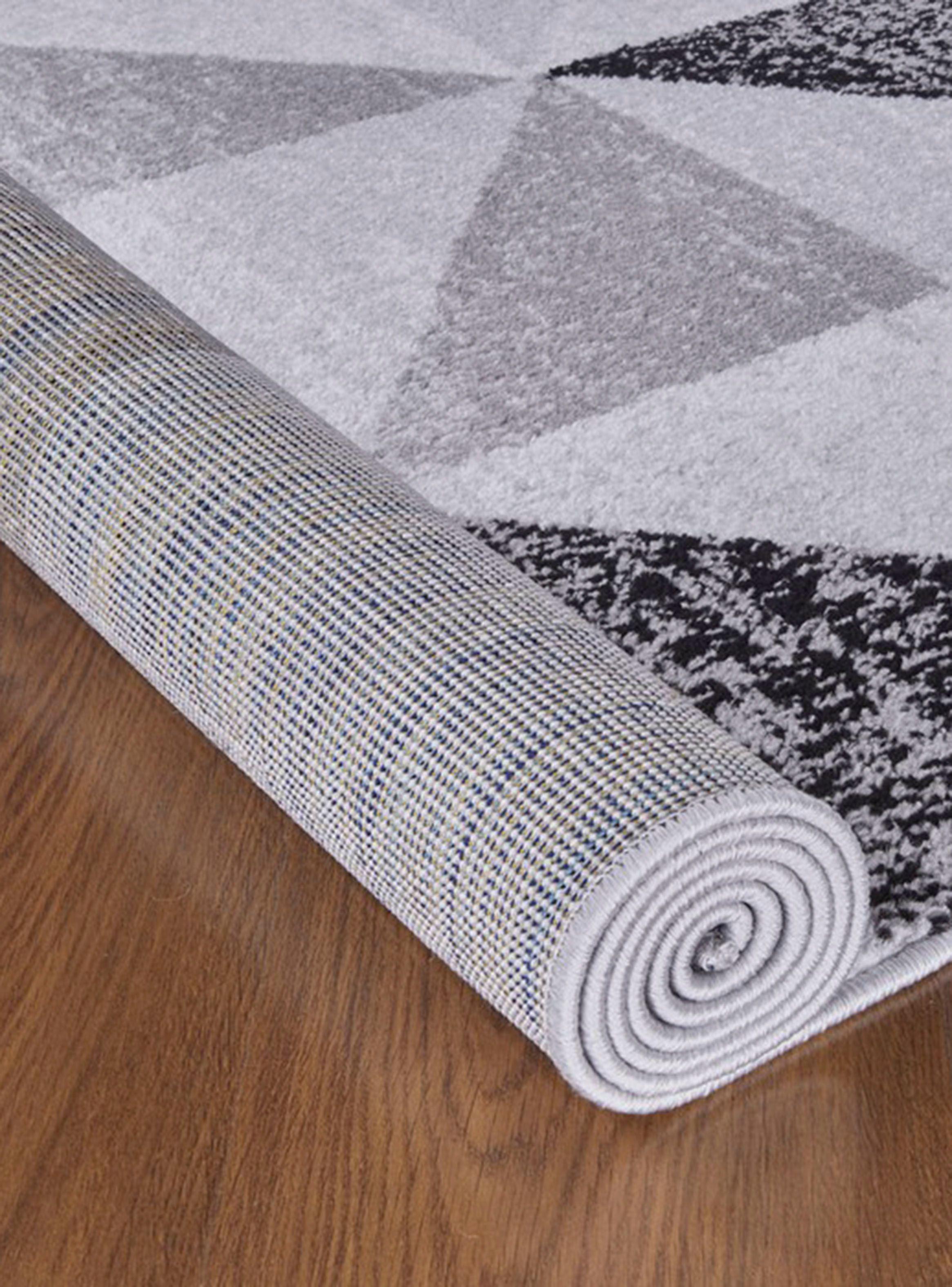 Alfombra 120 x 180 cm Siesta D5 Gris-3