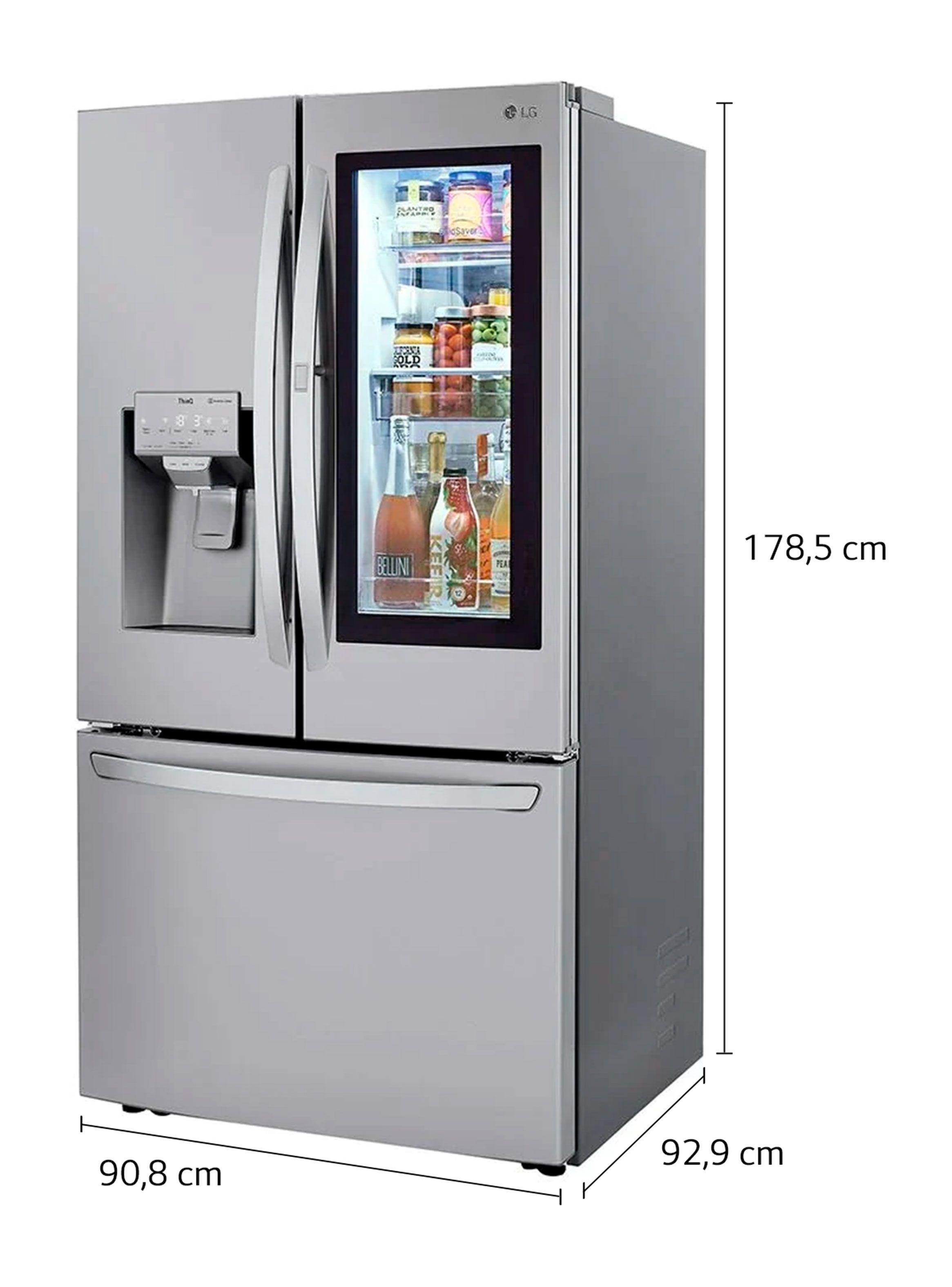 Refrigerador French Door No Frost 695 Litros LM82SXS Instaview-1