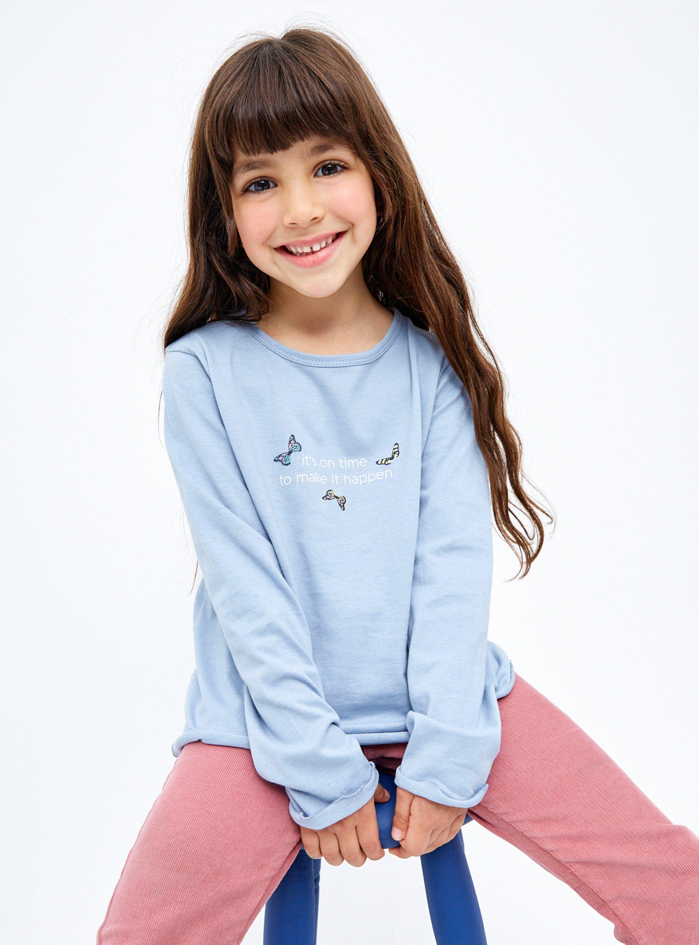 Polera Manga Larga Focal Niña-0