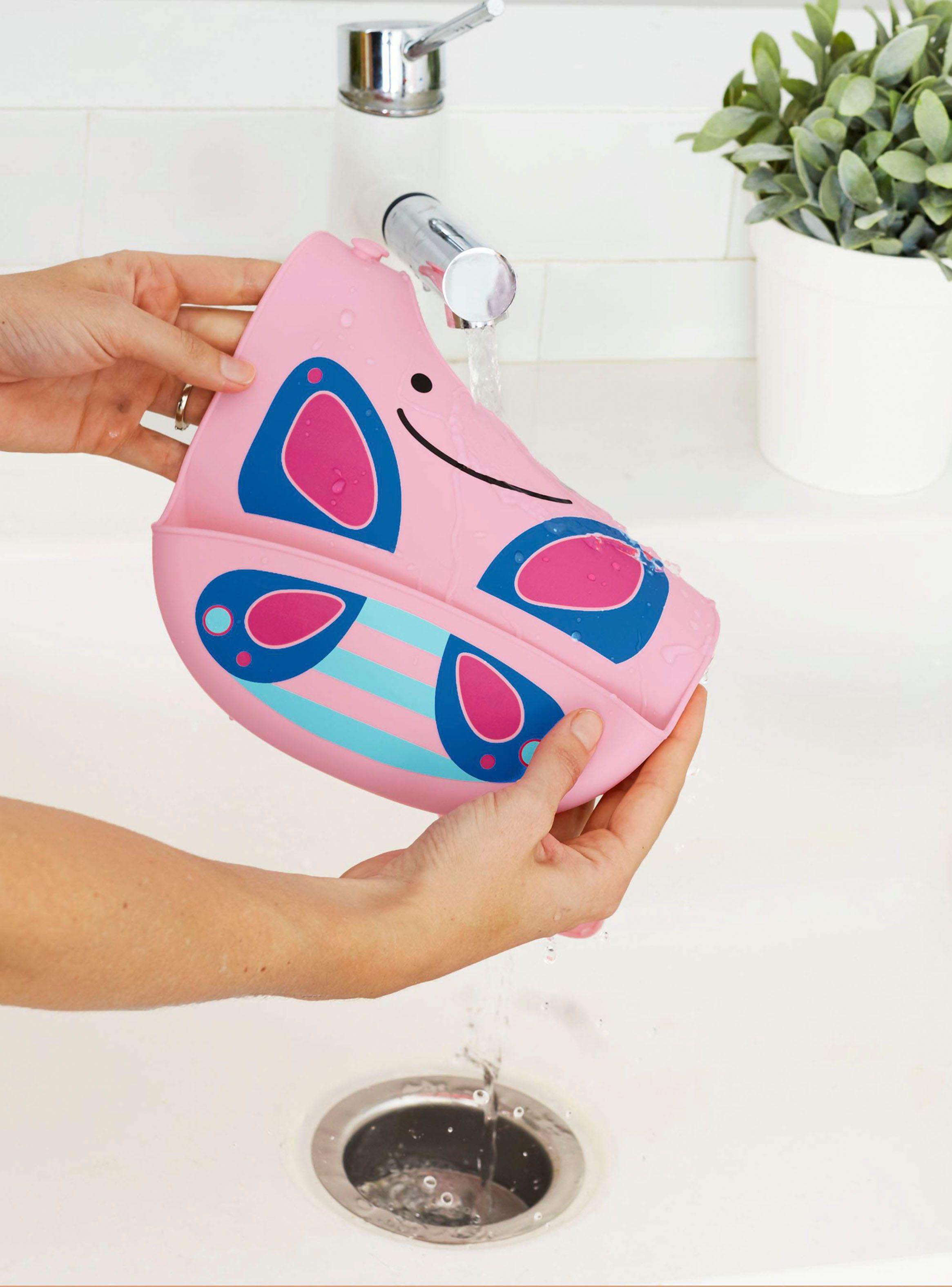 Babero Skip Hop Silicona Butterfly-2