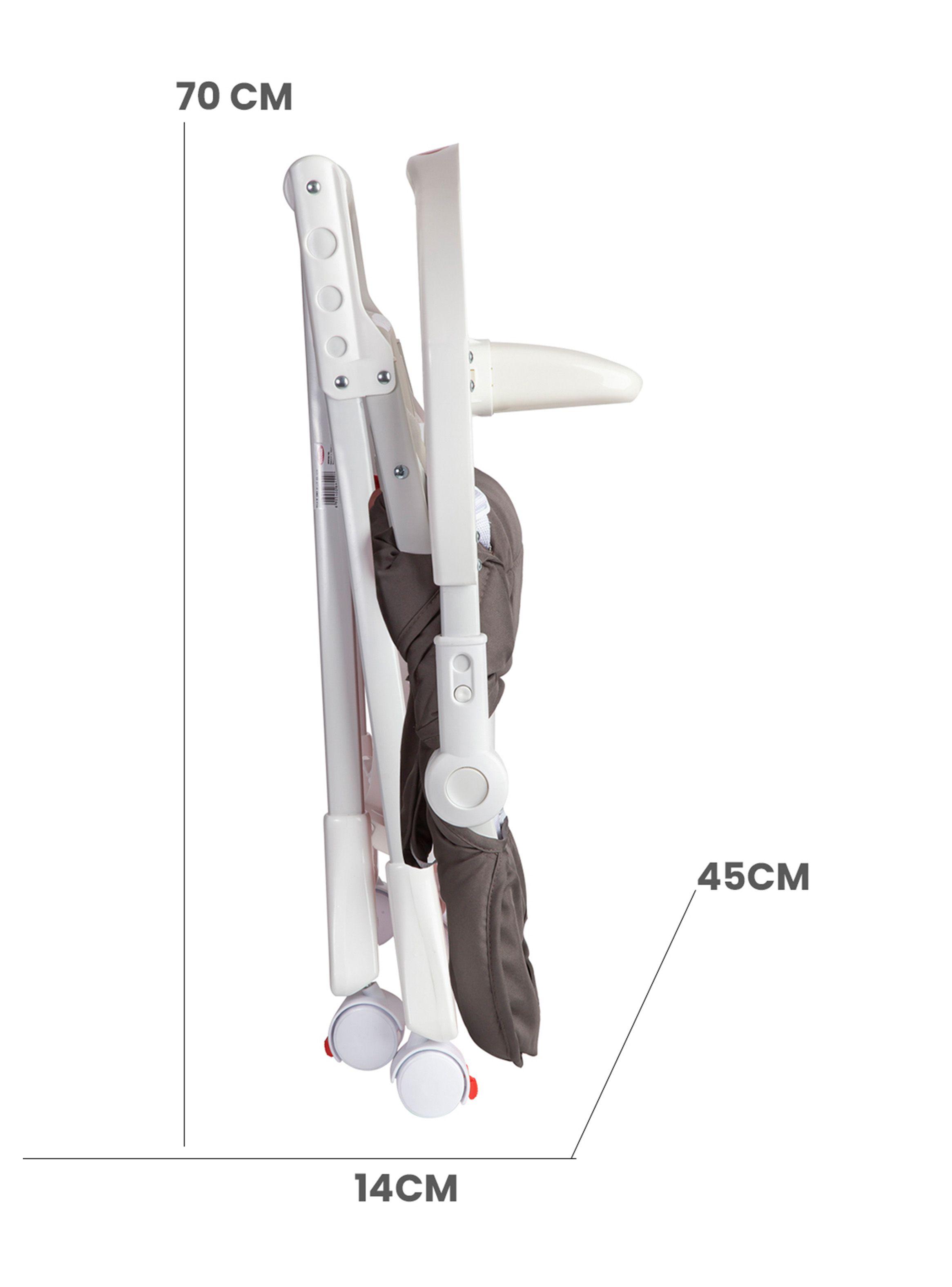 Silla de Comer Plegable Golite Gris Bebesit-1