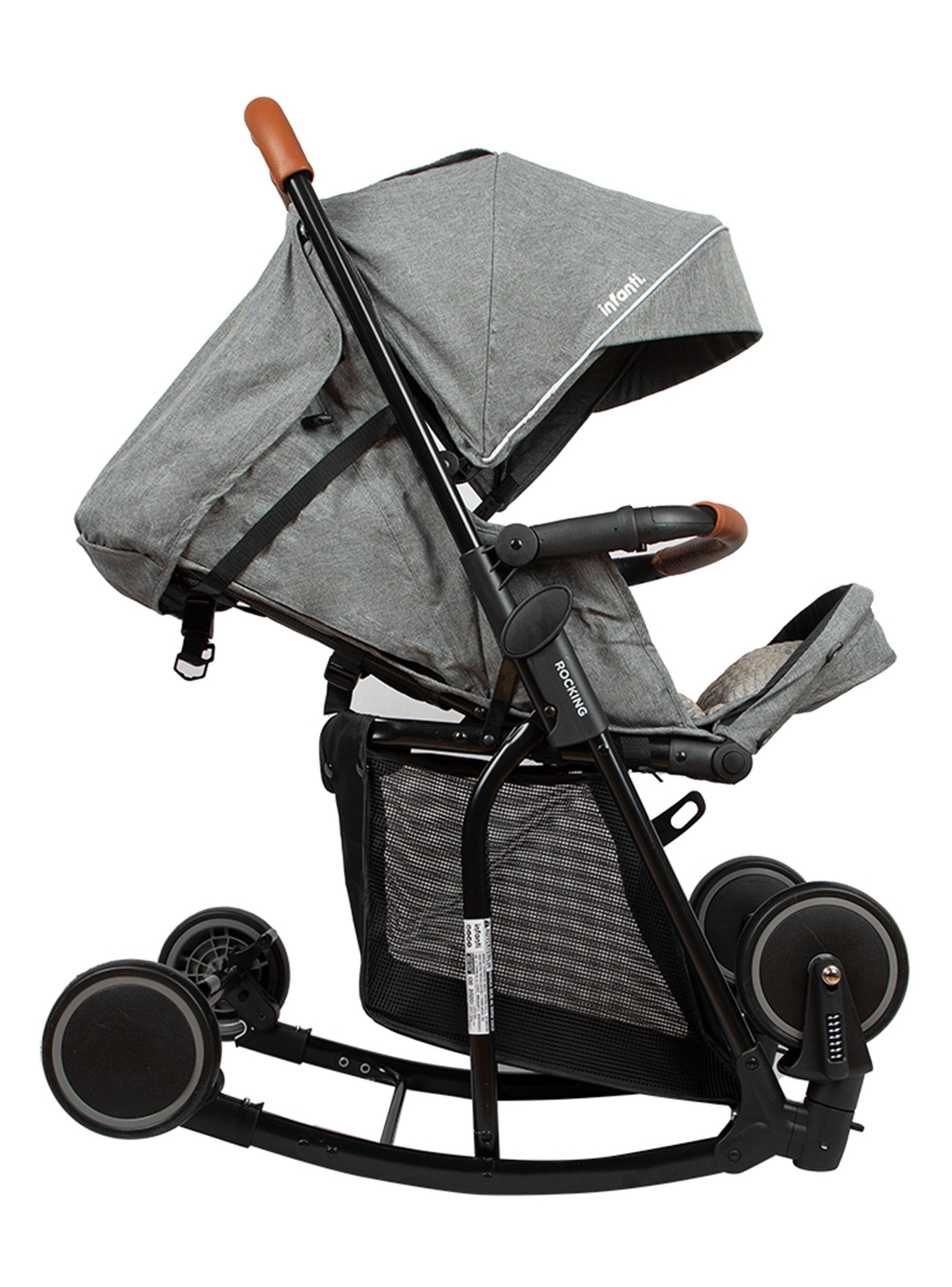 Coche Infanti Paseo Rocking Grey-3
