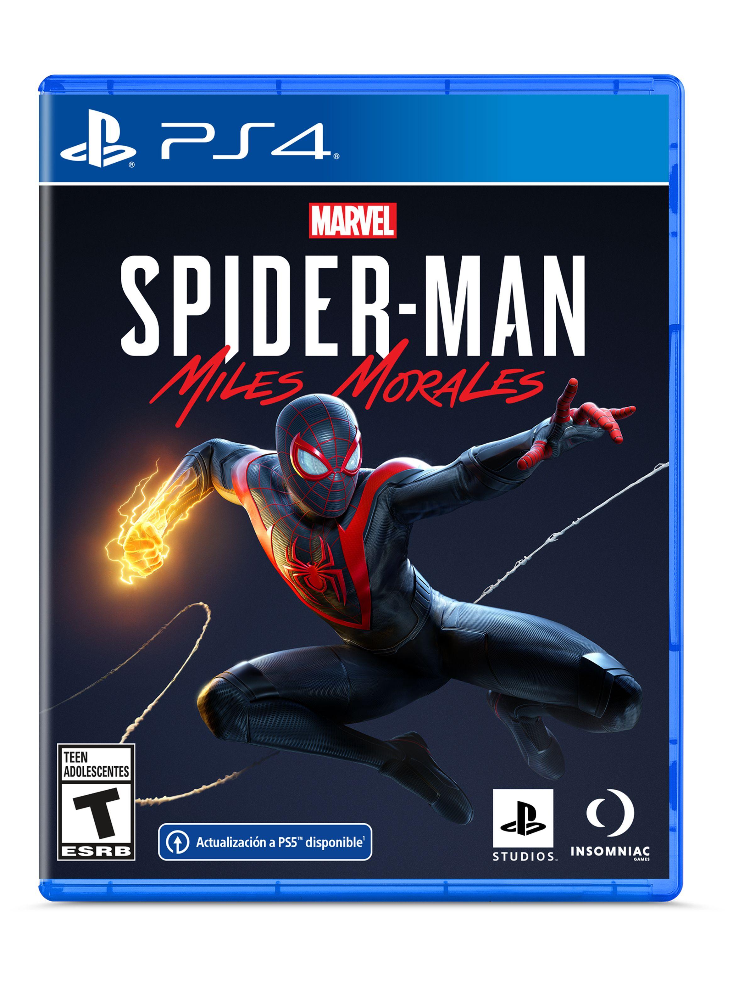 Juegos PlayStation PS4 Spiderman Miles Morales Marvel-0