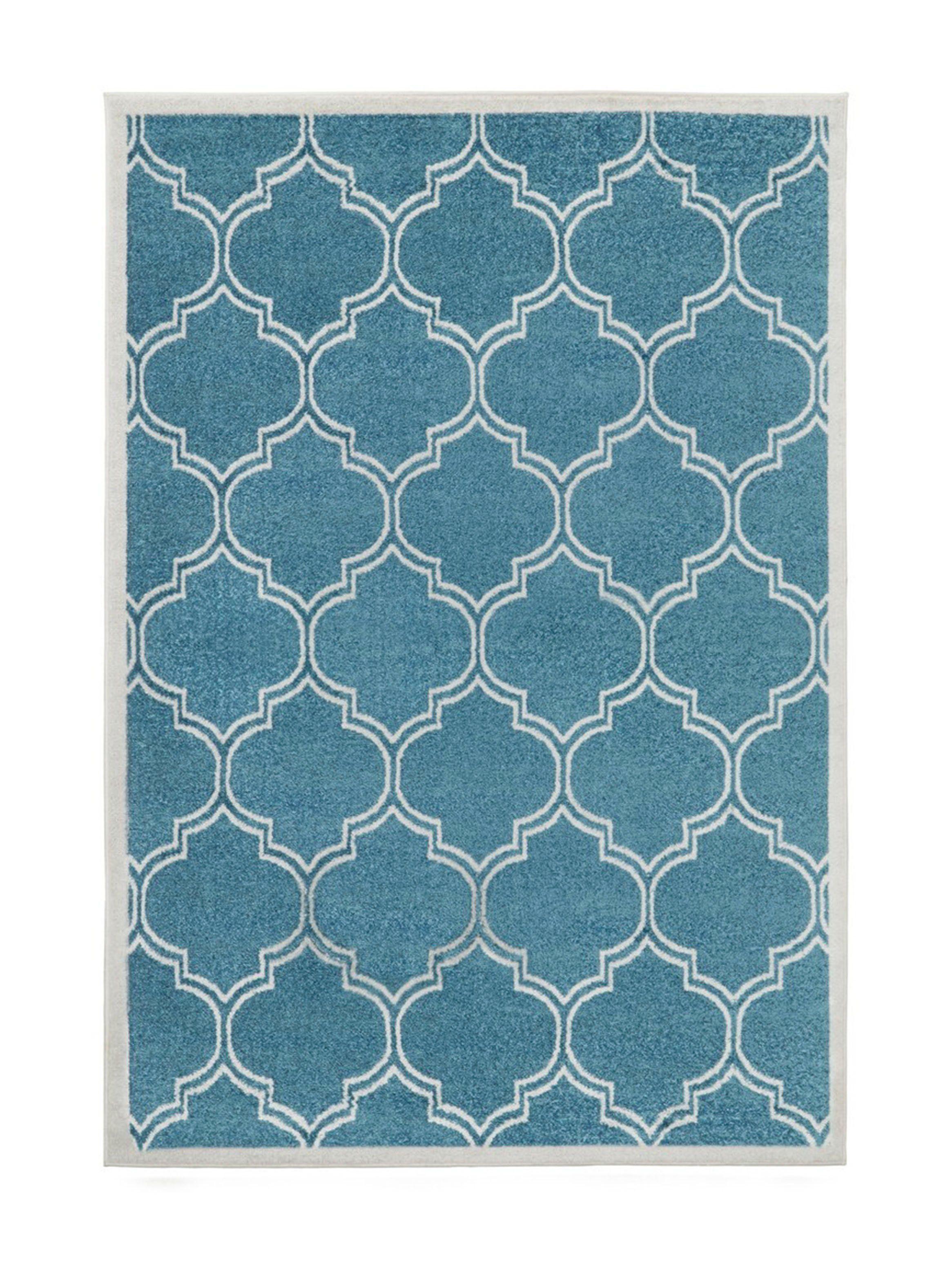 Alfombra Siesta 160x230 cm Turquesa-0