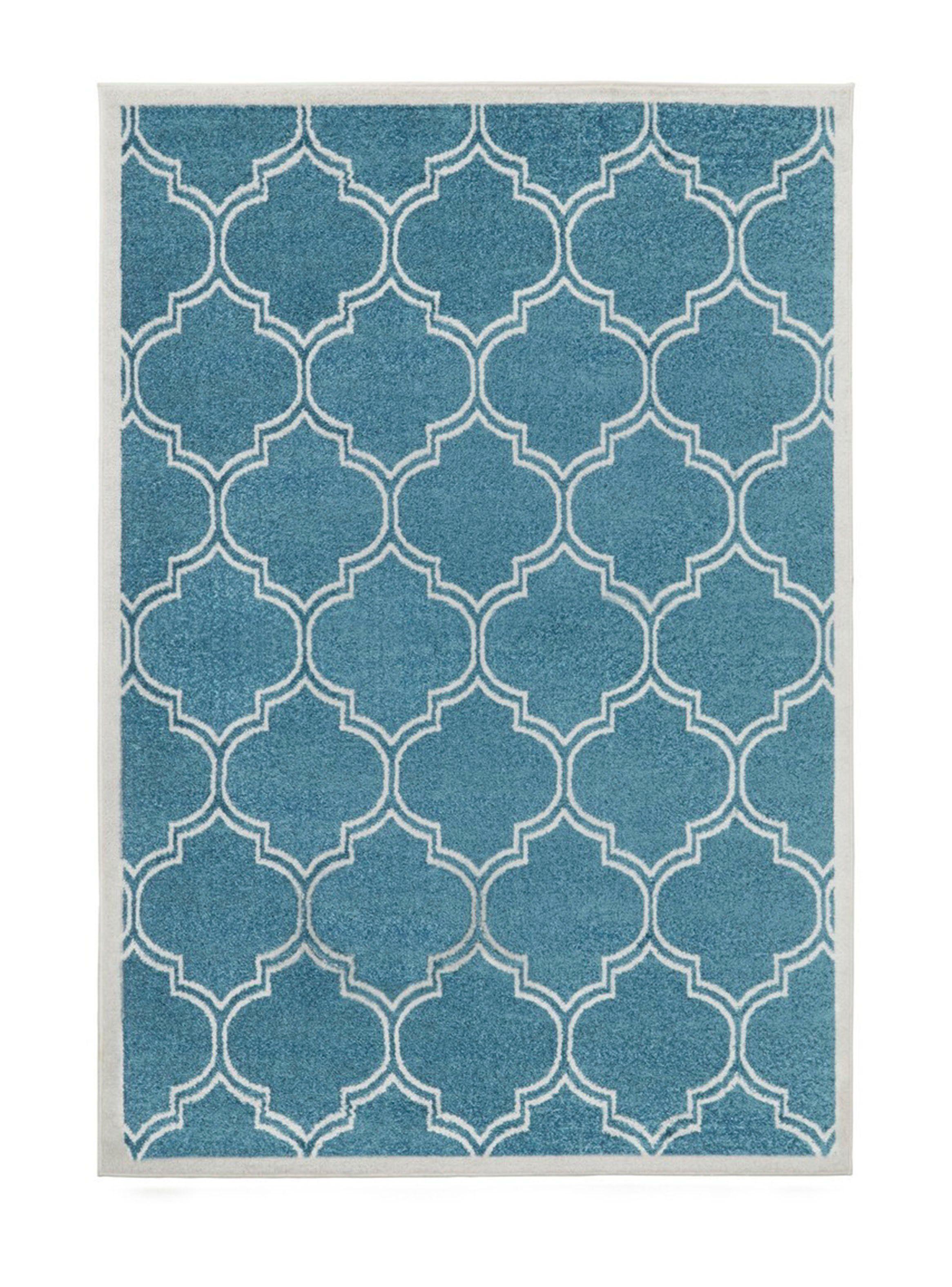 Alfombra 200 x 290 cm Siesta D6 Turquesa-0