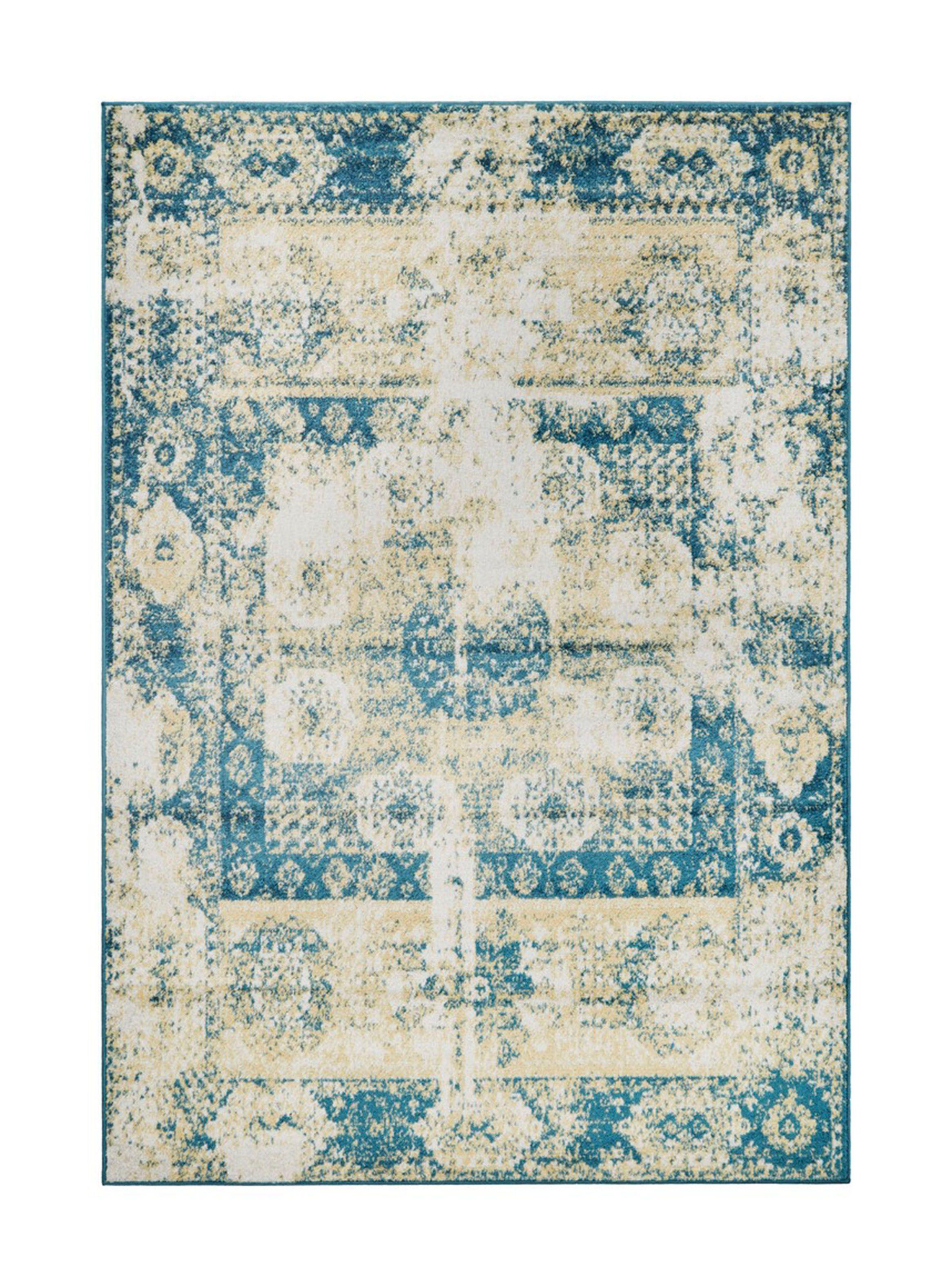 Alfombra 244 x 305 cm Siesta D8 Turquesa-0