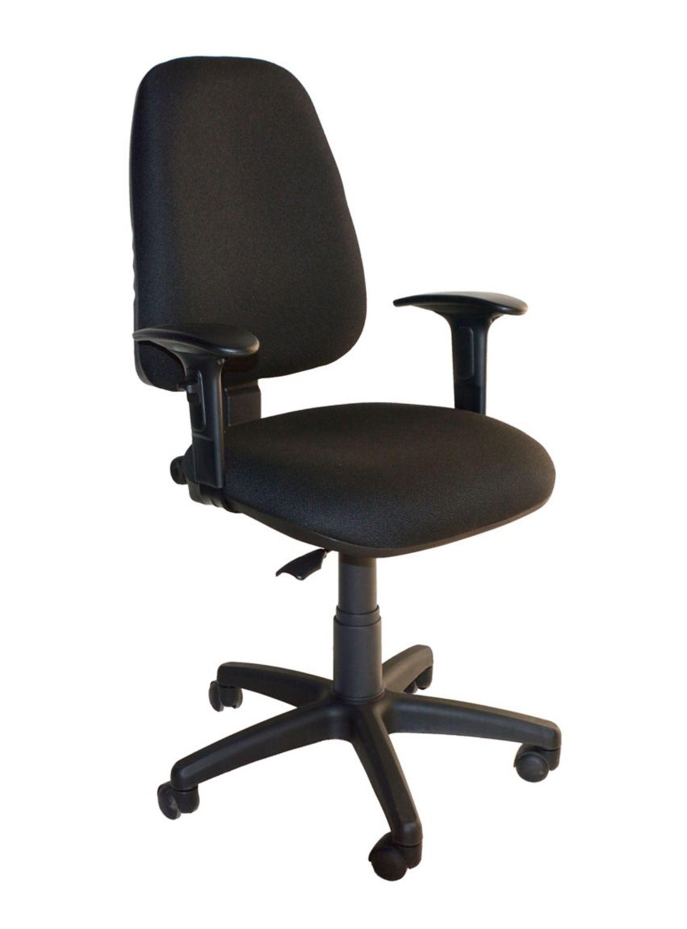 Silla Escritorio Tela Redy Giratoria con Apoyabrazos-0
