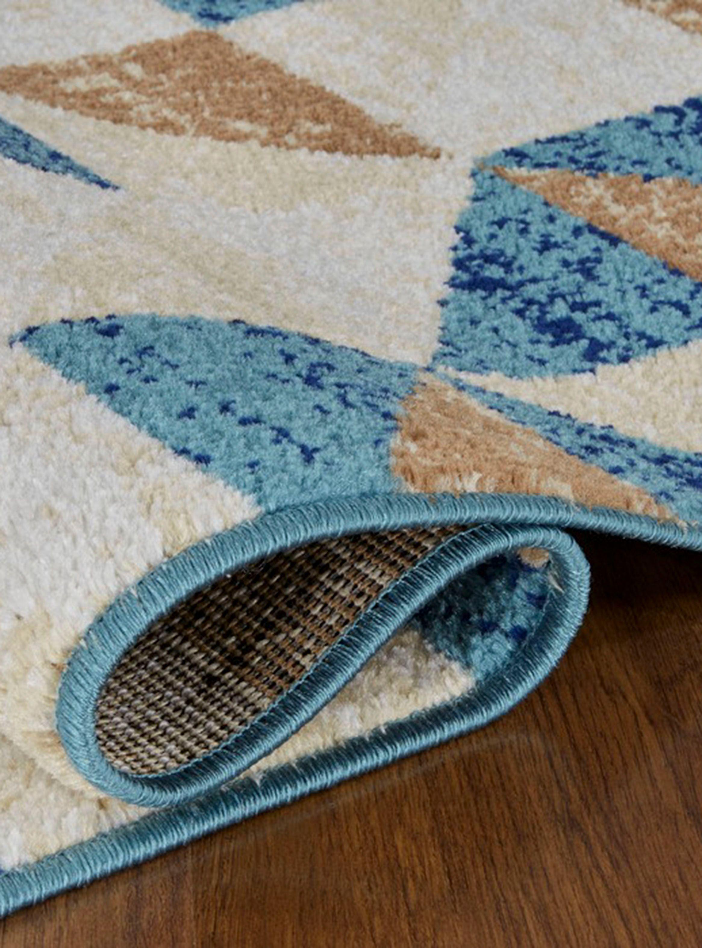 Alfombra 160 x 230 cm Siesta D5 Turquesa-1