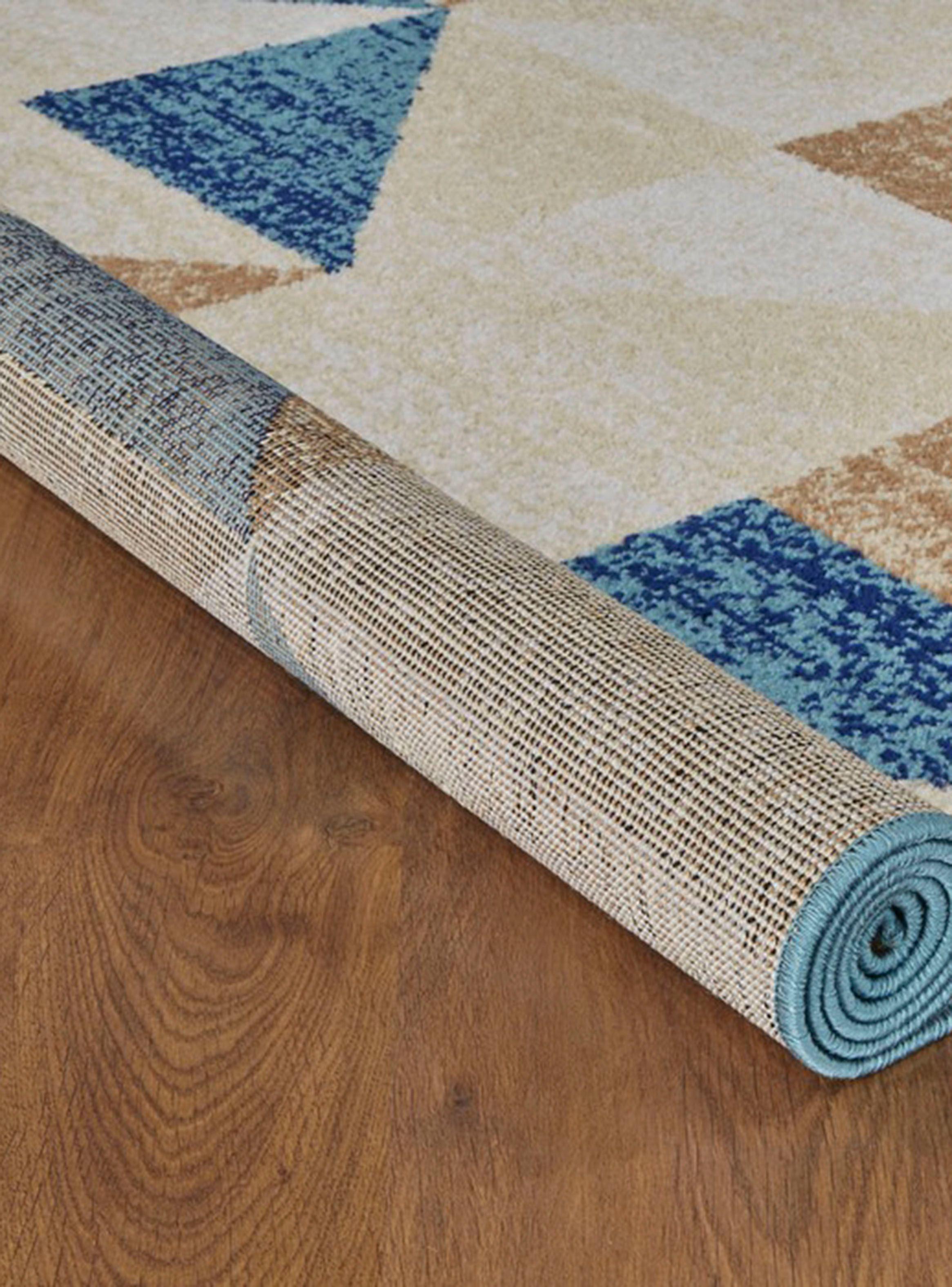 Alfombra 244 x 305 cm Siesta D5 Turquesa-3