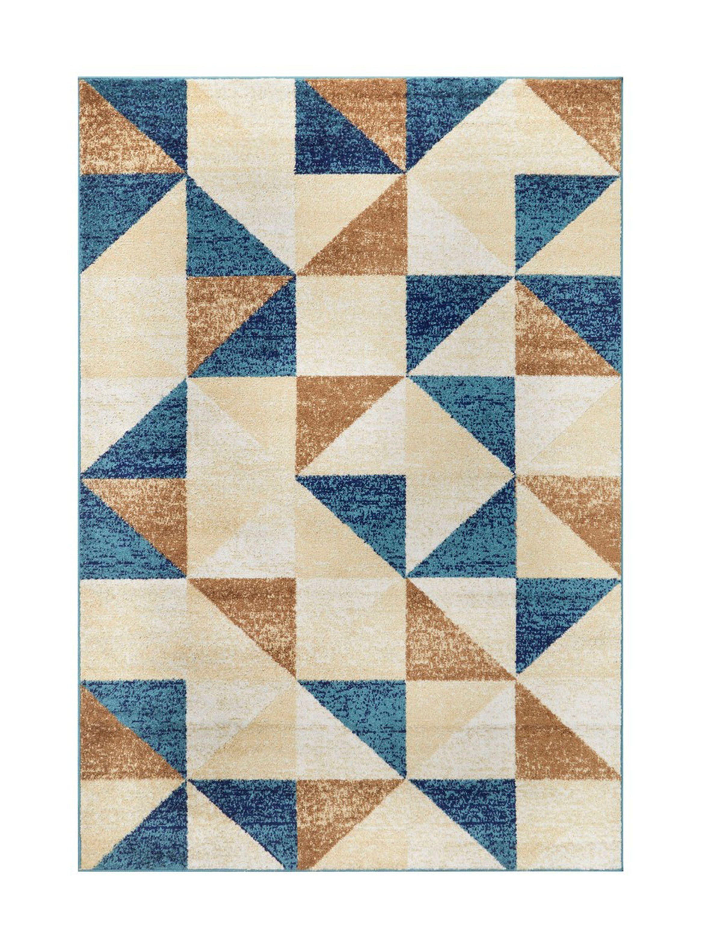 Alfombra 244 x 305 cm Siesta D5 Turquesa-0