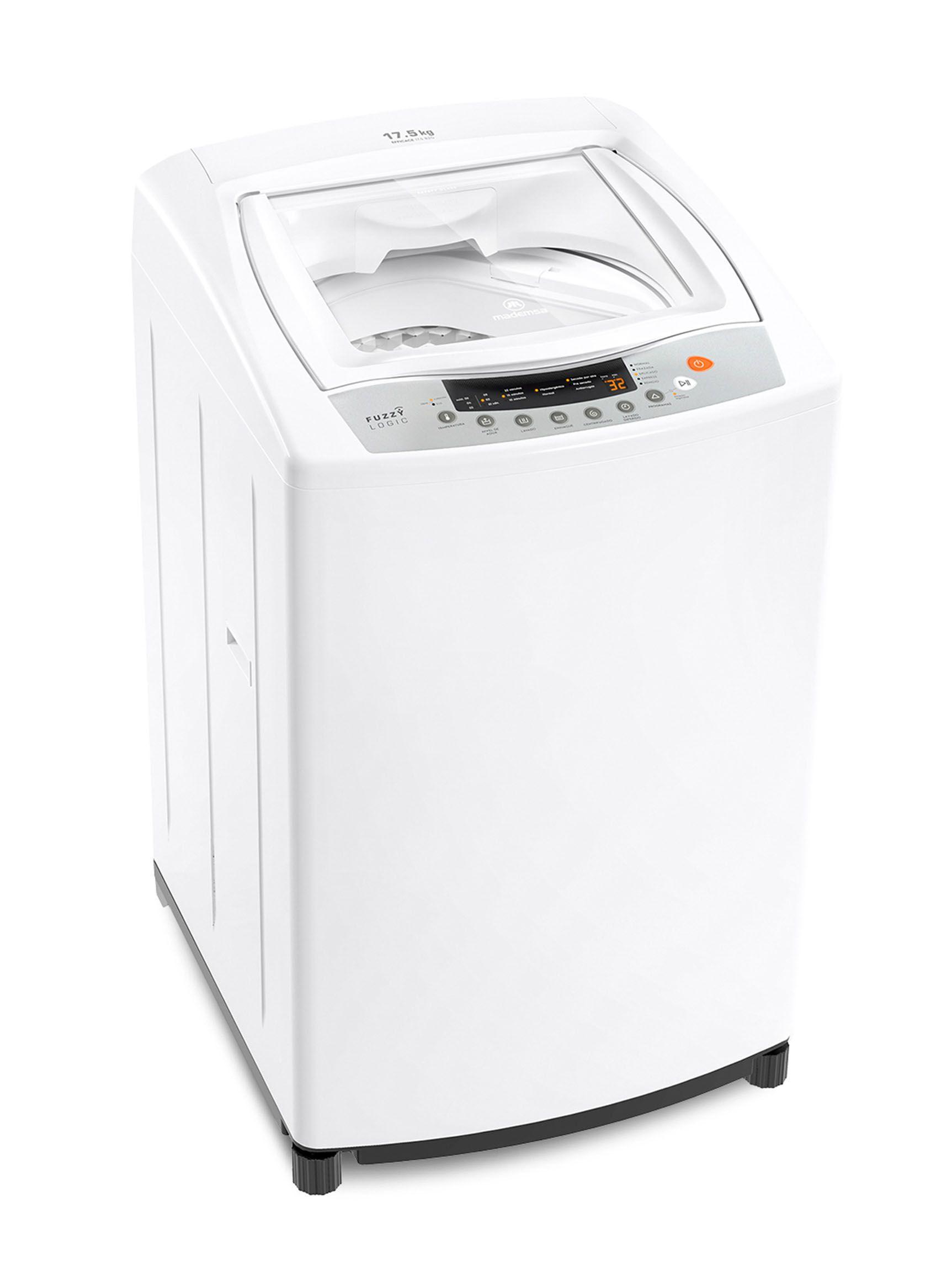 Lavadora de Carga Superior 17.5 Kg Efficace BZG Blanca-1