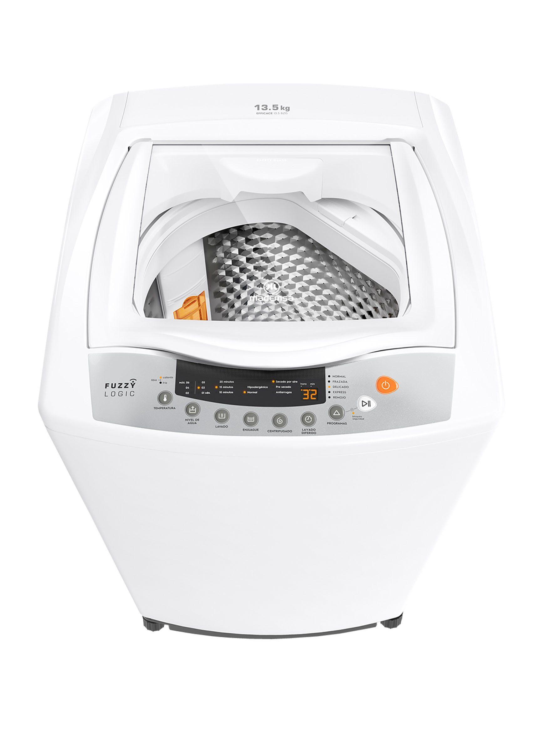 Lavadora de Carga Superior 13.5 Kg Efficace BZG Blanca-2
