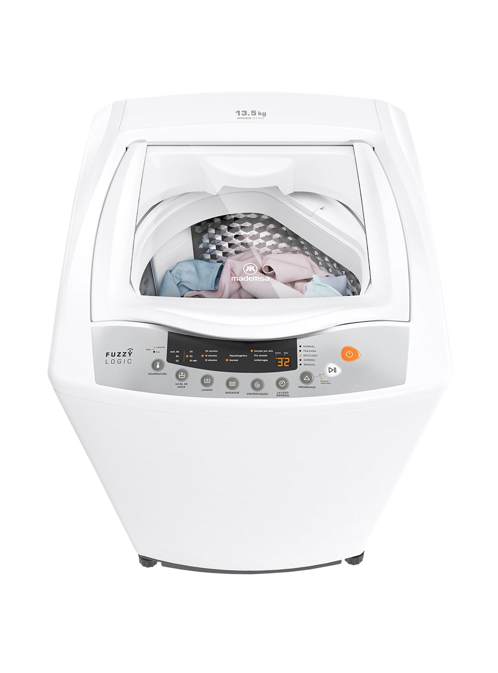 Lavadora de Carga Superior 13.5 Kg Efficace BZG Blanca-3