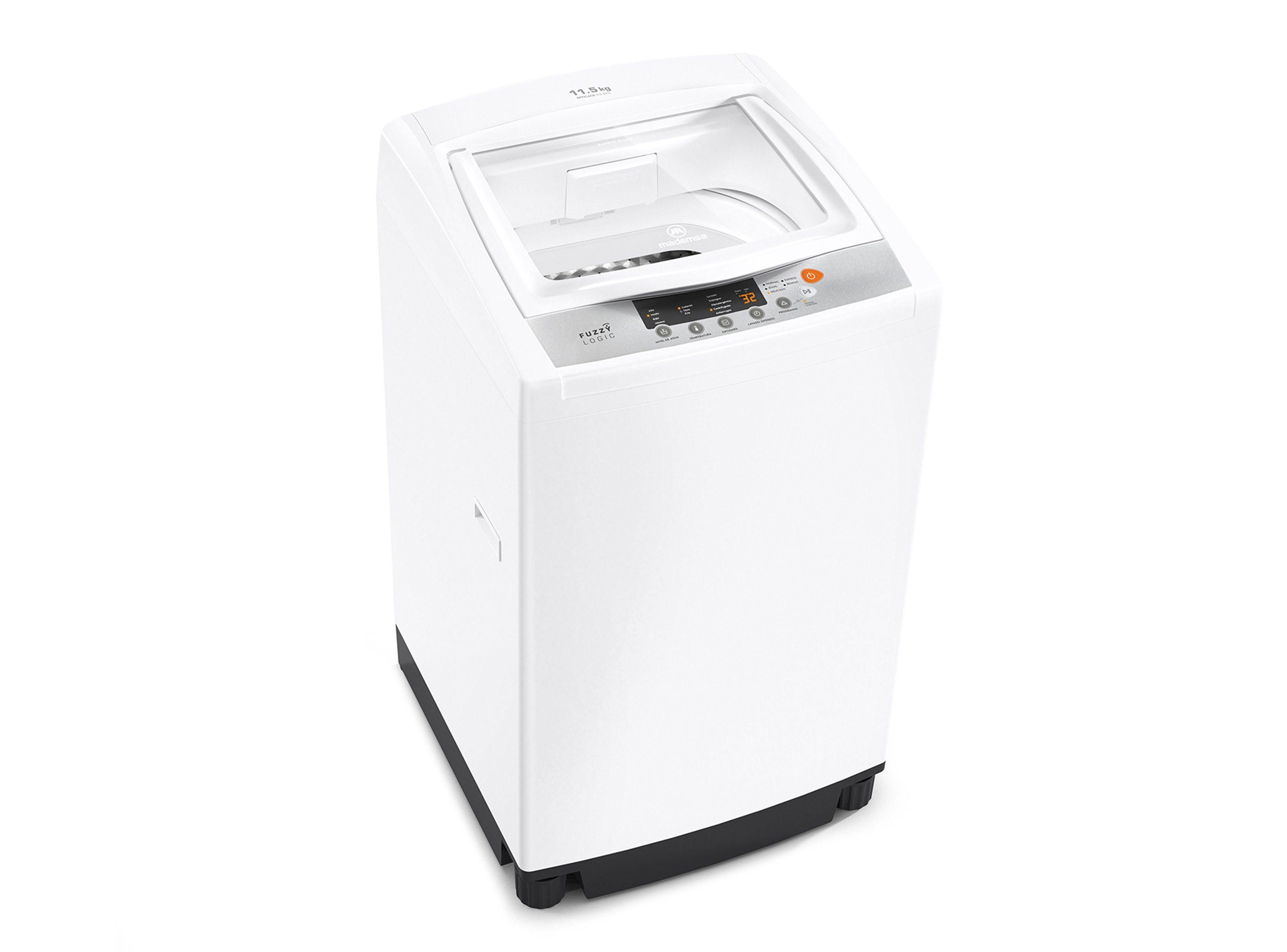 Lavadora de Carga Superior 11.5 Kg Efficace BZG Blanca-1