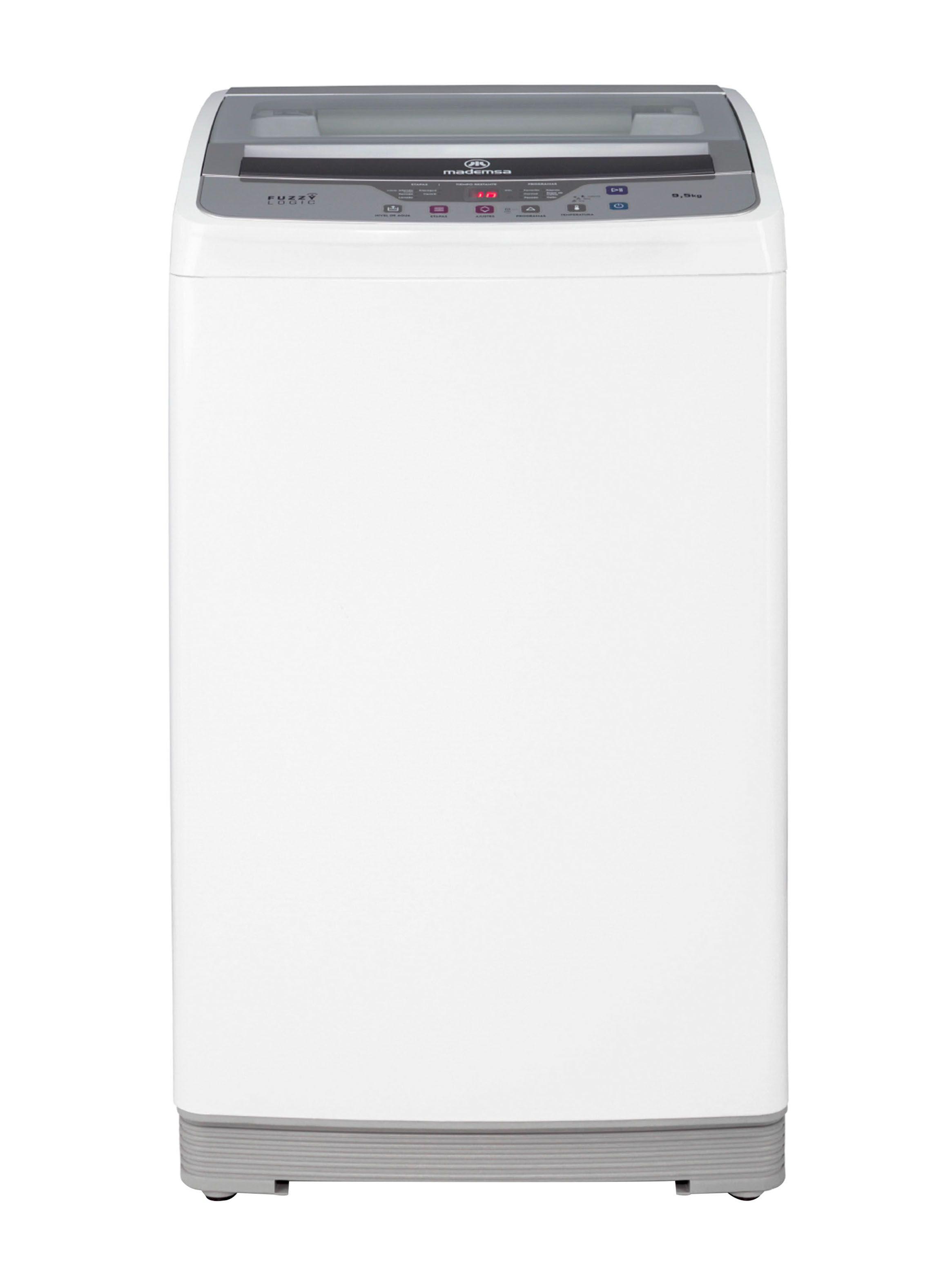 Lavadora de Carga Superior 9.5 Kg Efficace BZG Blanca-0