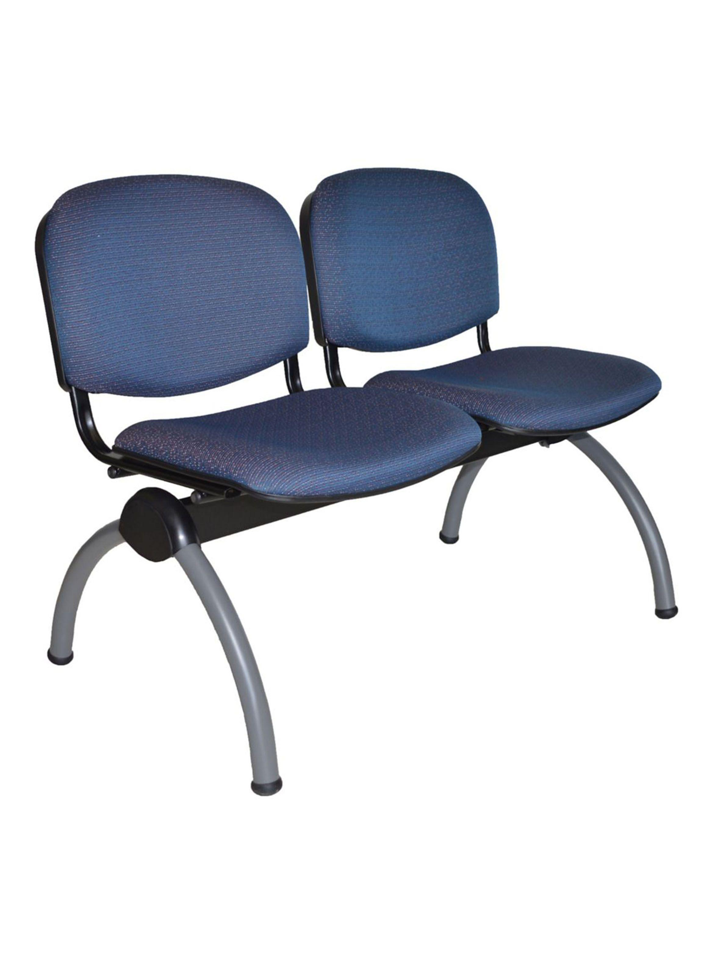 Banqueta Basflex Office Tela Iso Luna 2 Cuerpos-0