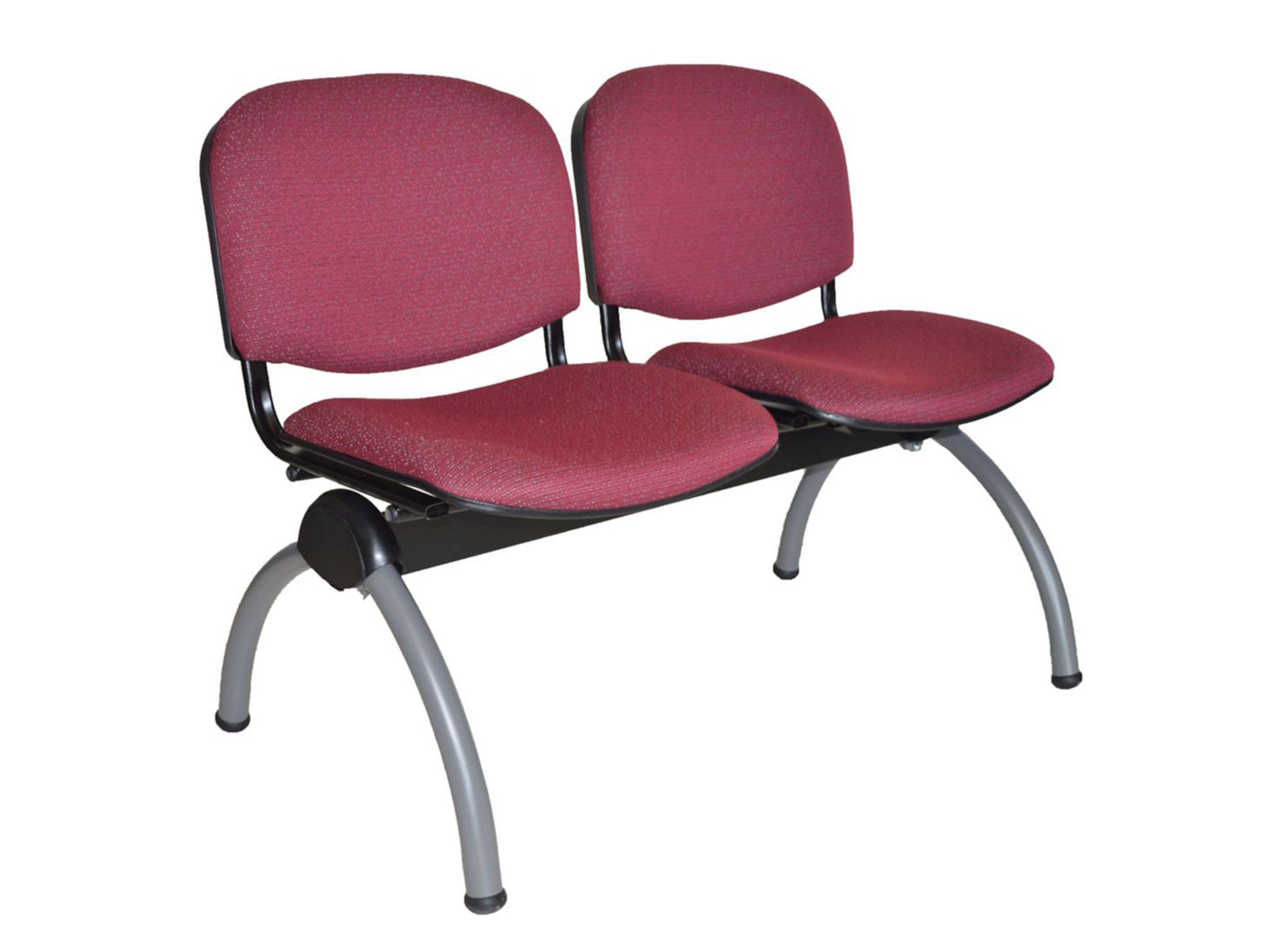 Banqueta Basflex Office Tela Iso Luna 2 Cuerpos-0