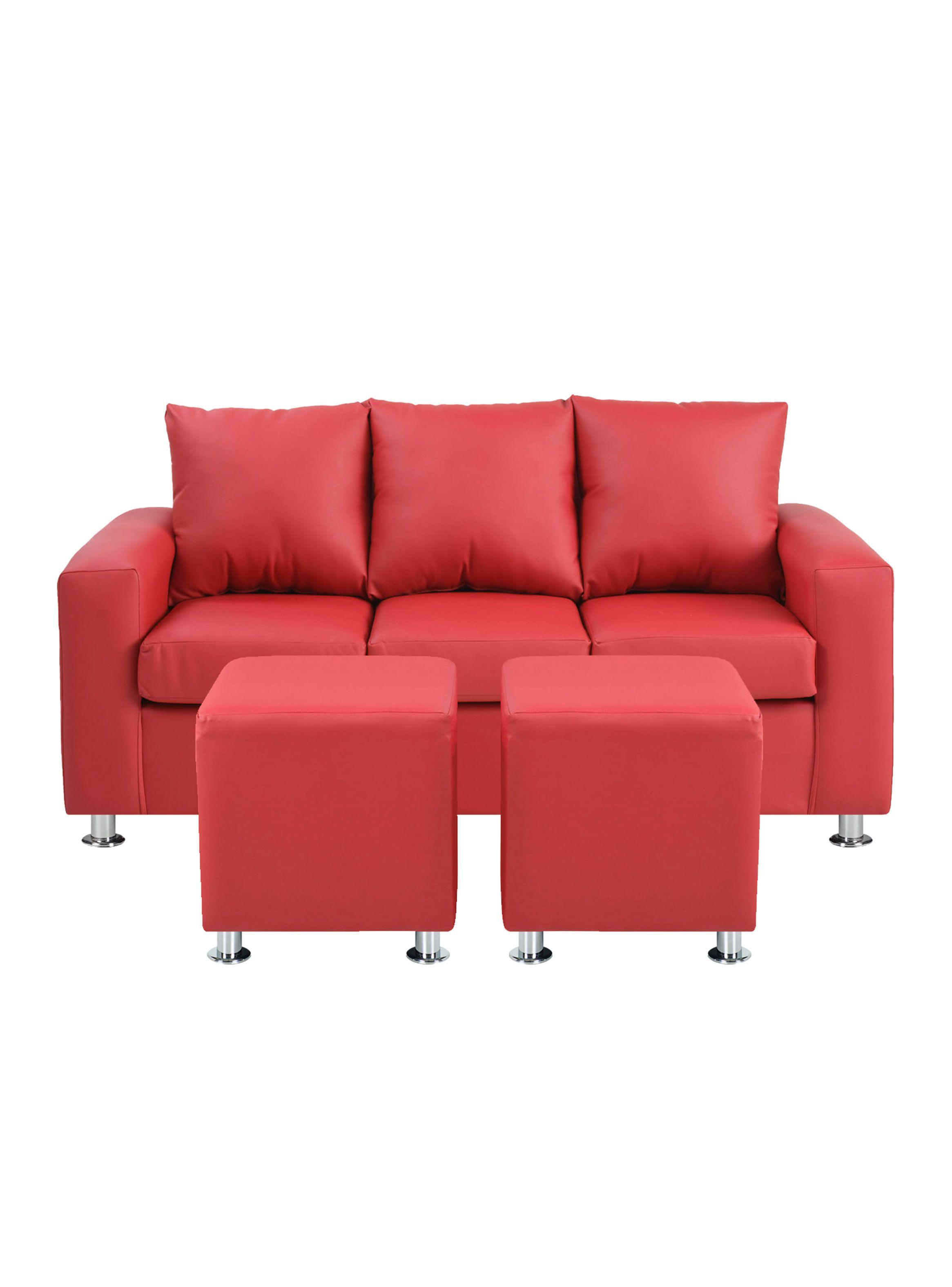 Sofá Kendy 3 Cuerpos + 2 Pouf-0