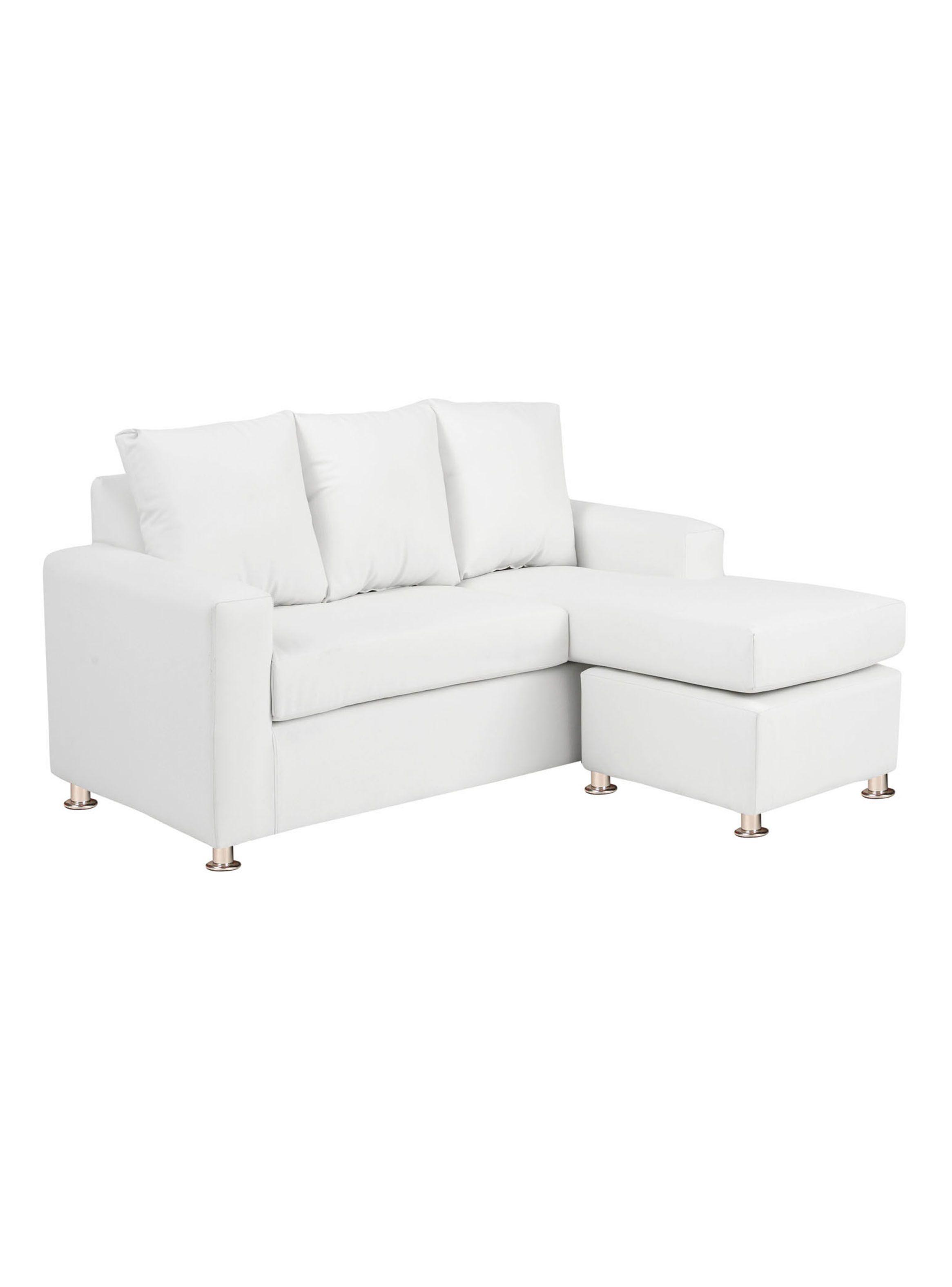 Sofá Bi-L 3 Cuerpos + 2 Pouf Pu-2