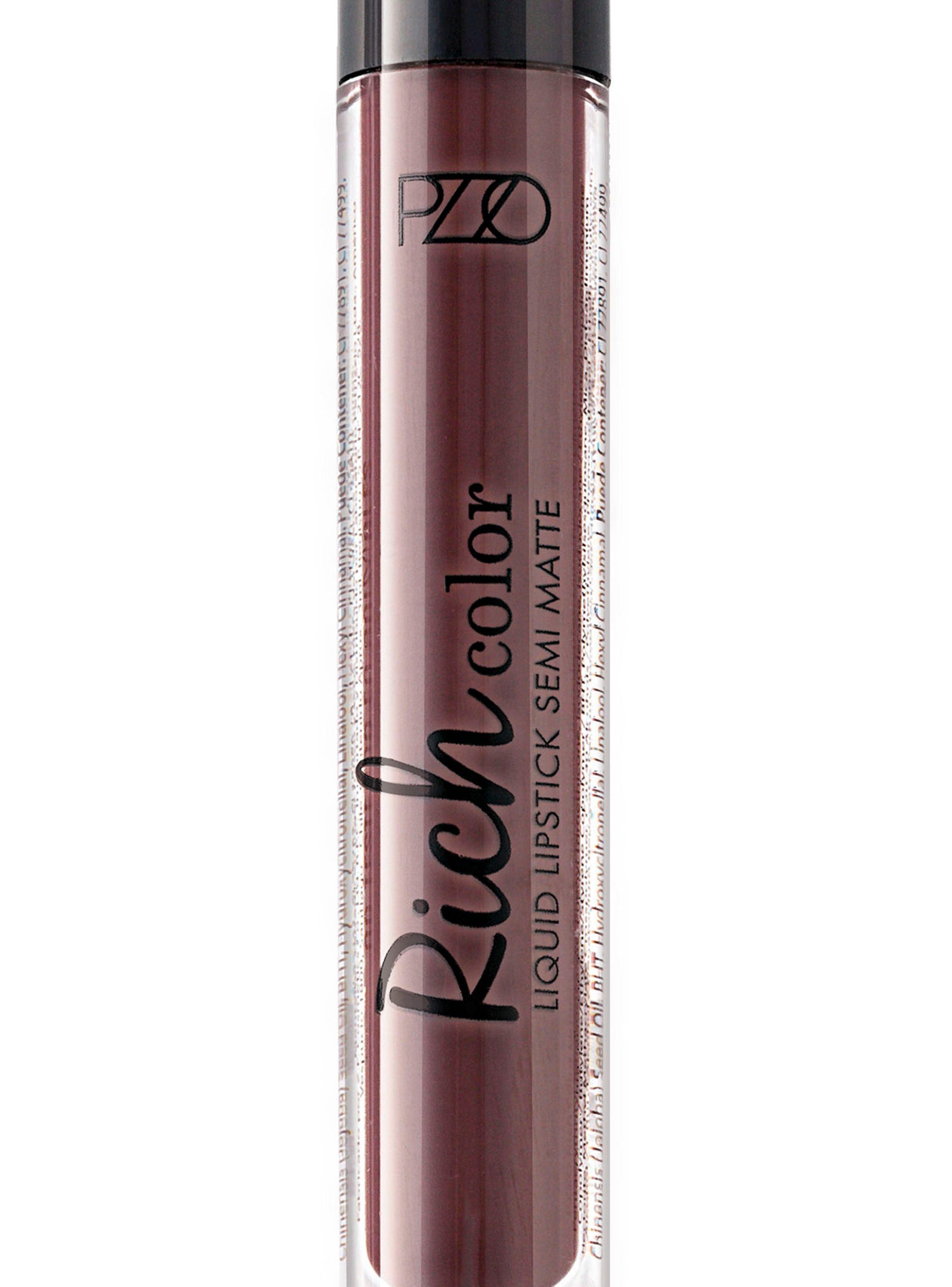 Labial Petrizzio Rich Color Liquid Lipstick Bordeaux 26 ml-1