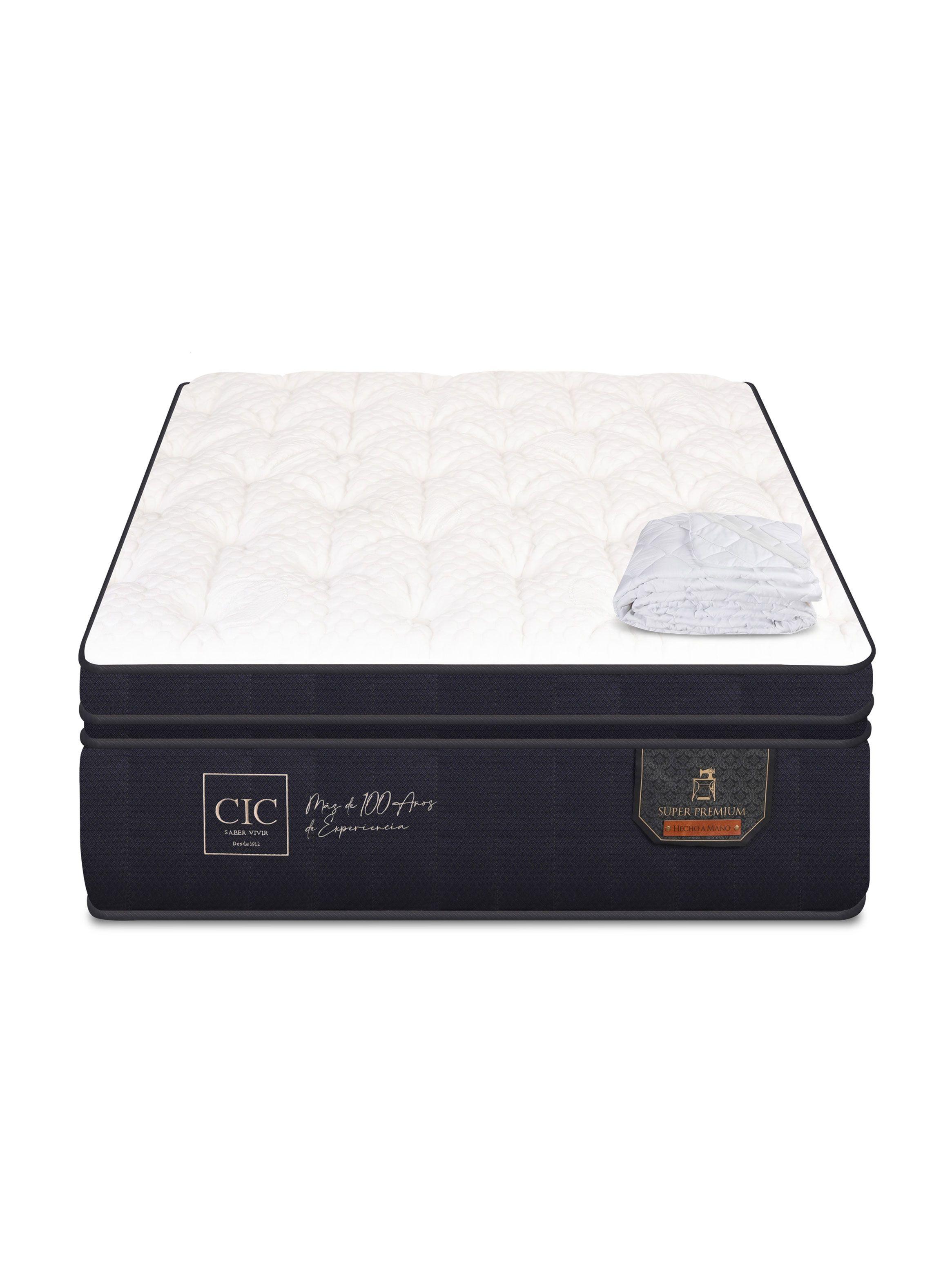 Colchón Super Premium 1.5 Plazas + Cubrecolchón-2