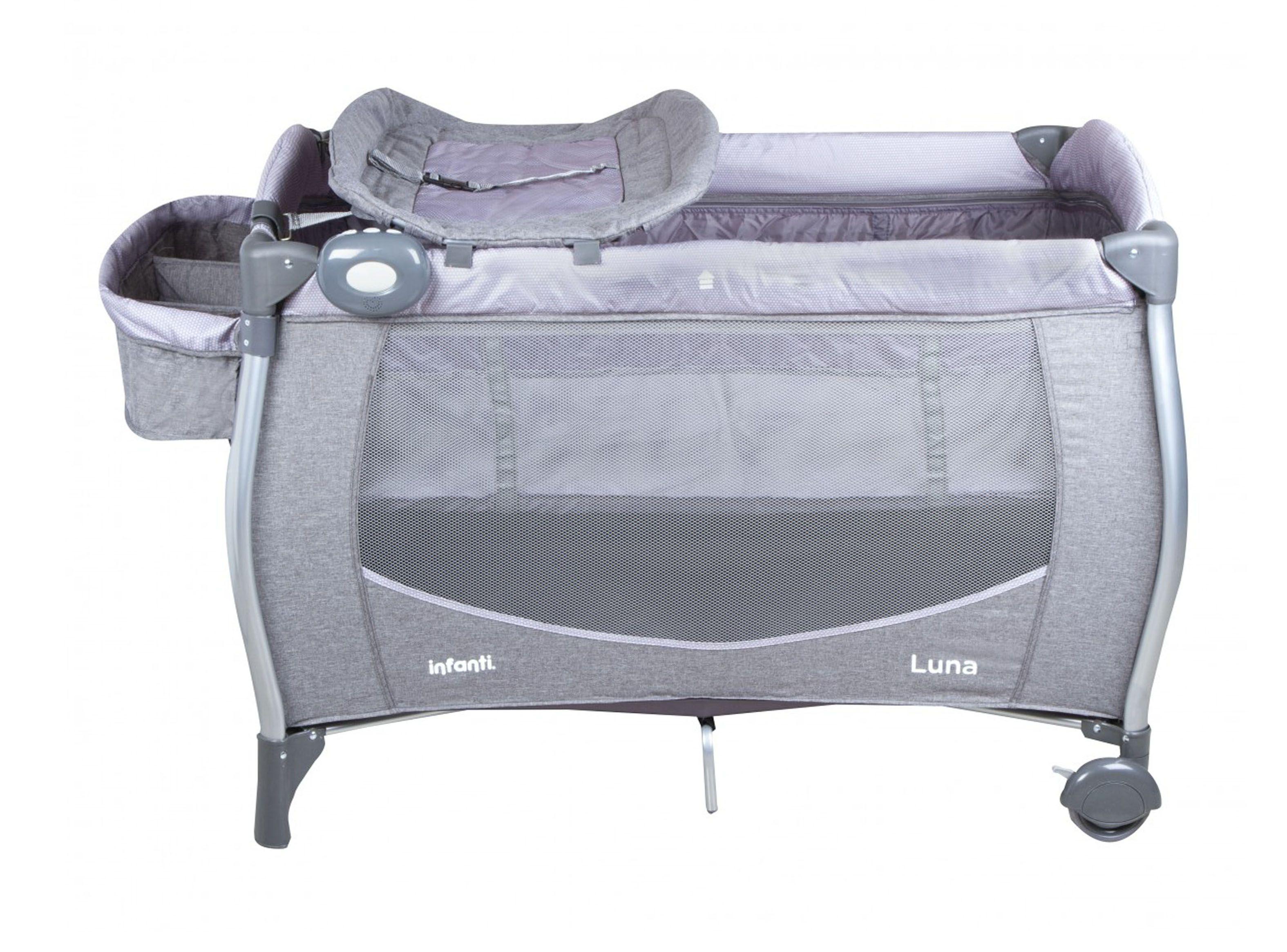 Cuna Playard Luna Gris Infanti-2